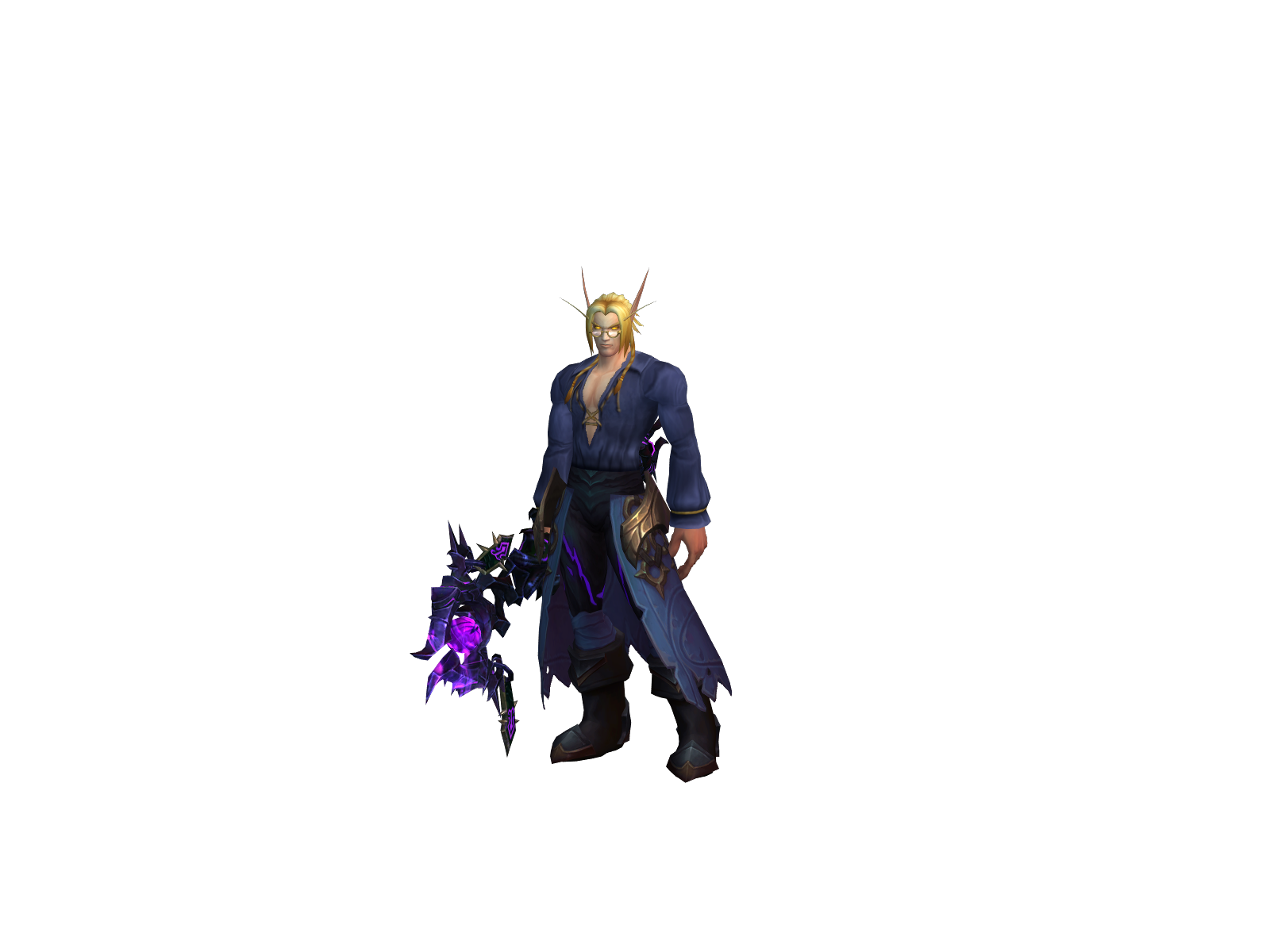 Beliál 3D character render
