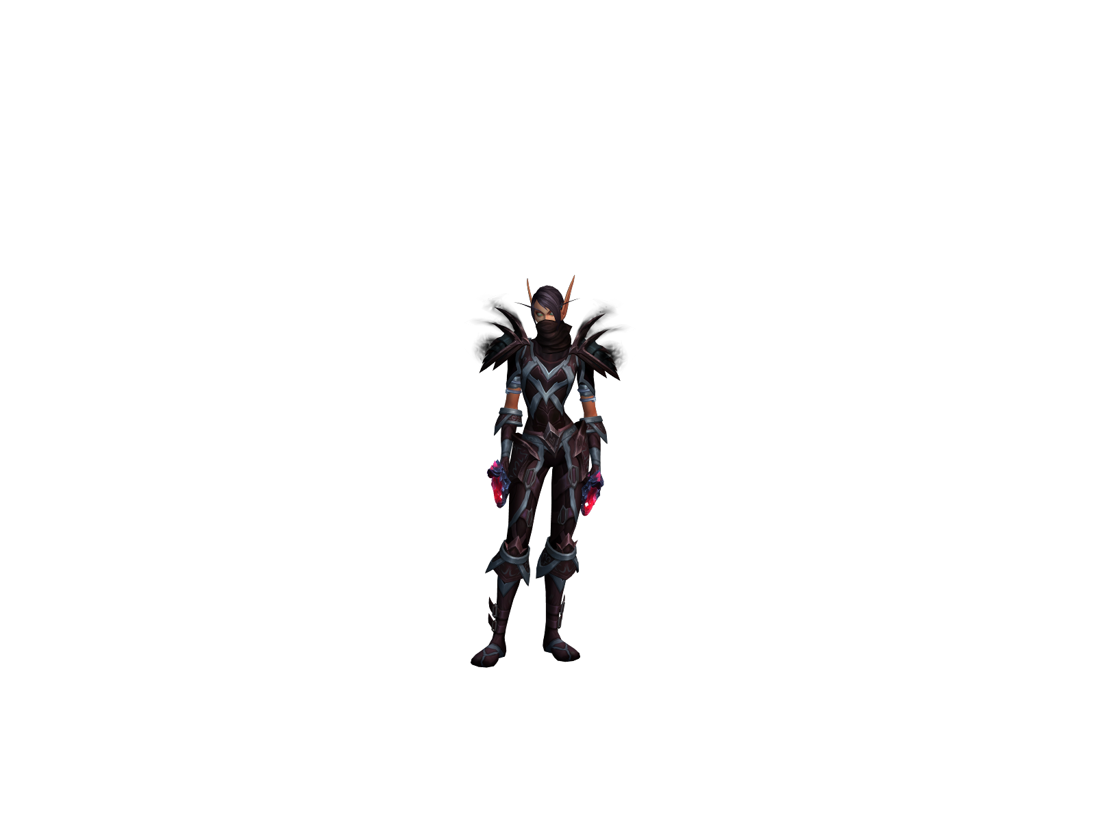 Yersace 3D character render