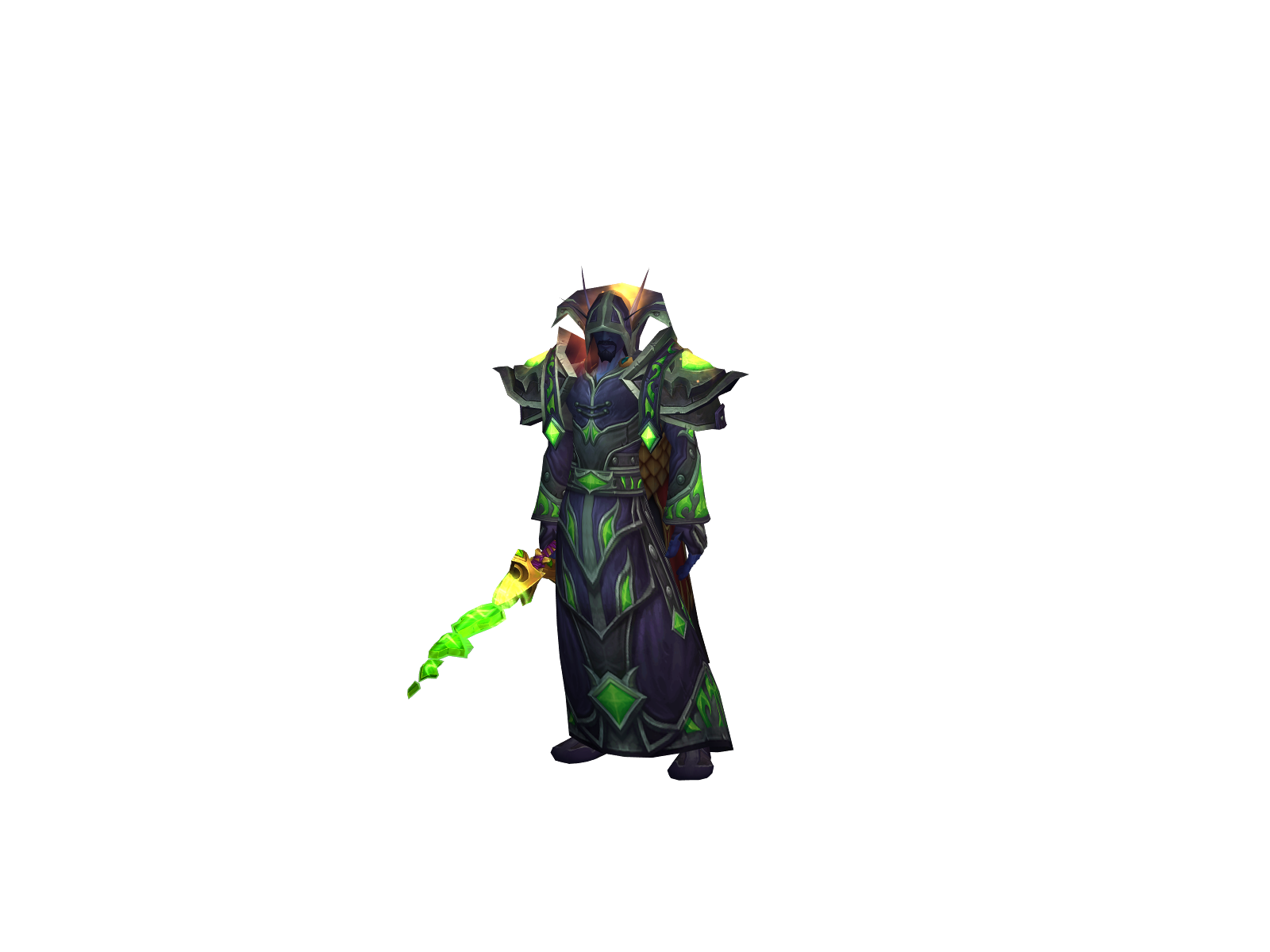 Plaguêîs 3D character render
