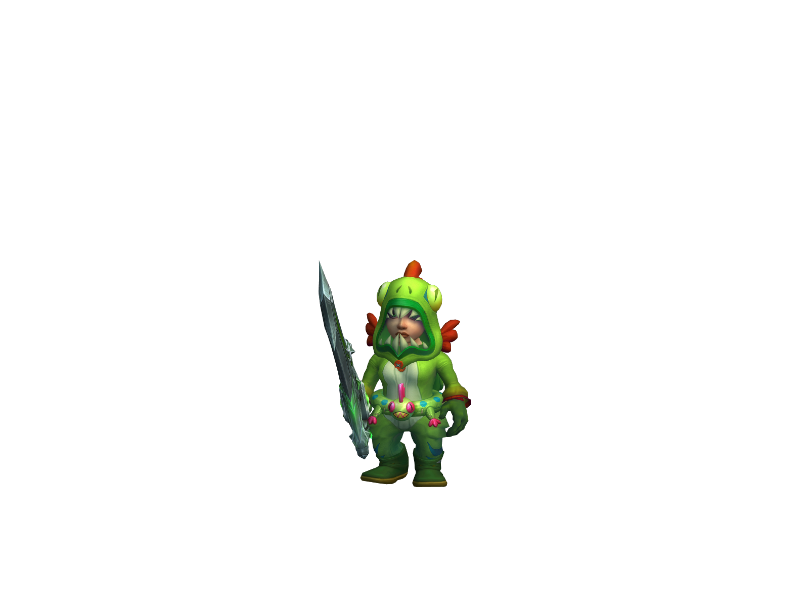 Pattyw 3D character render