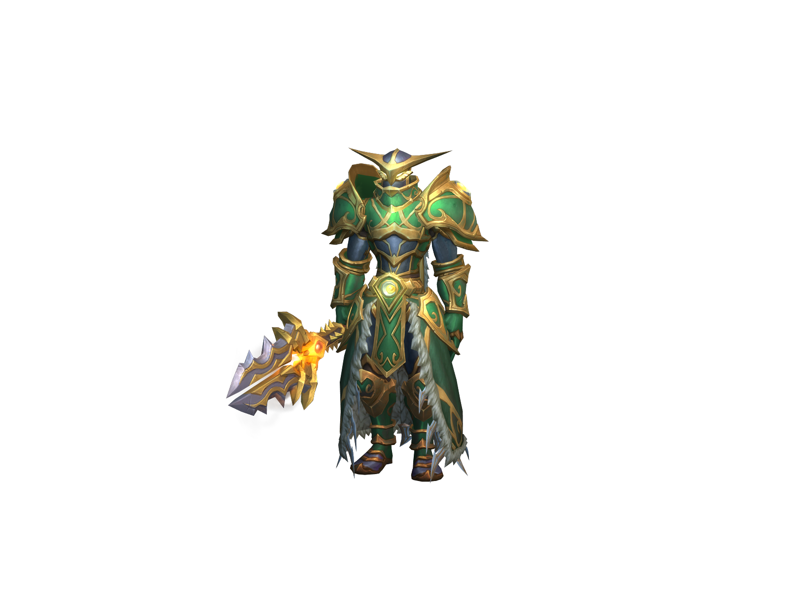 Kyrr 3D character render