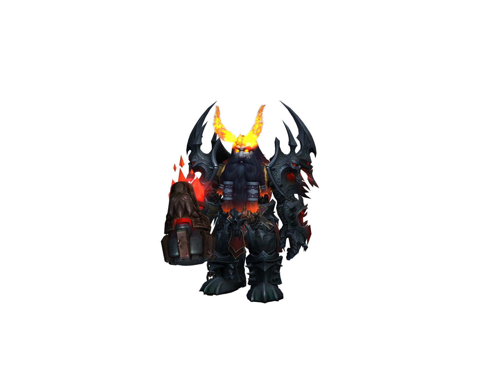 Darktalion 3D character render