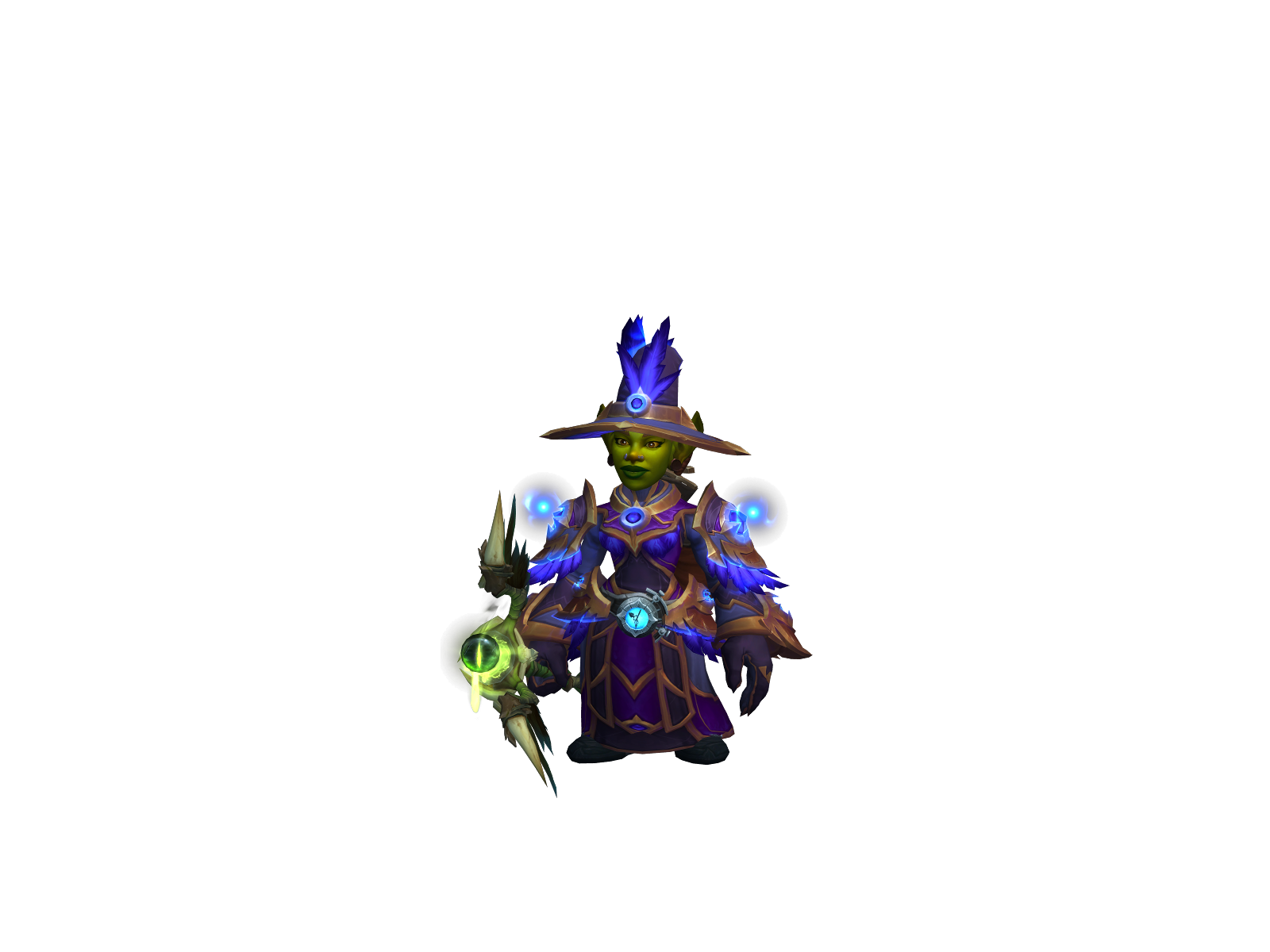 Rootha 3D character render