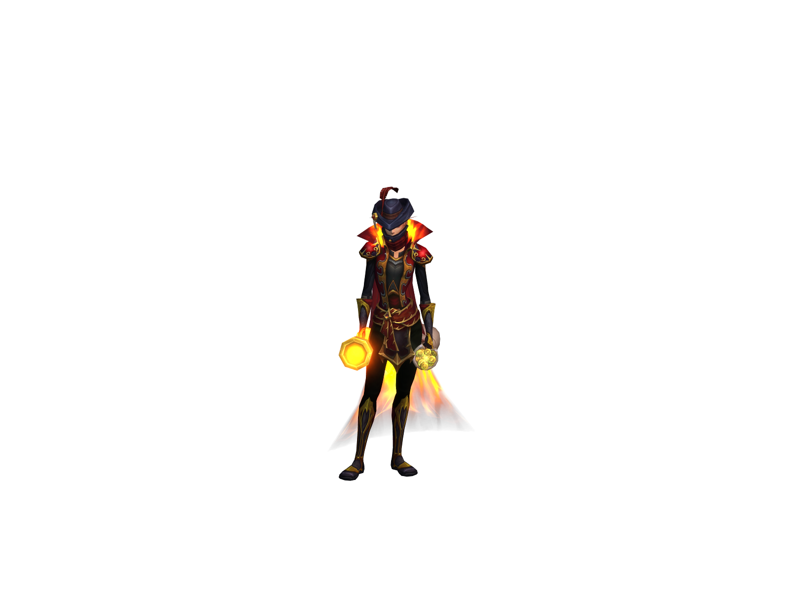 Semithickie 3D character render