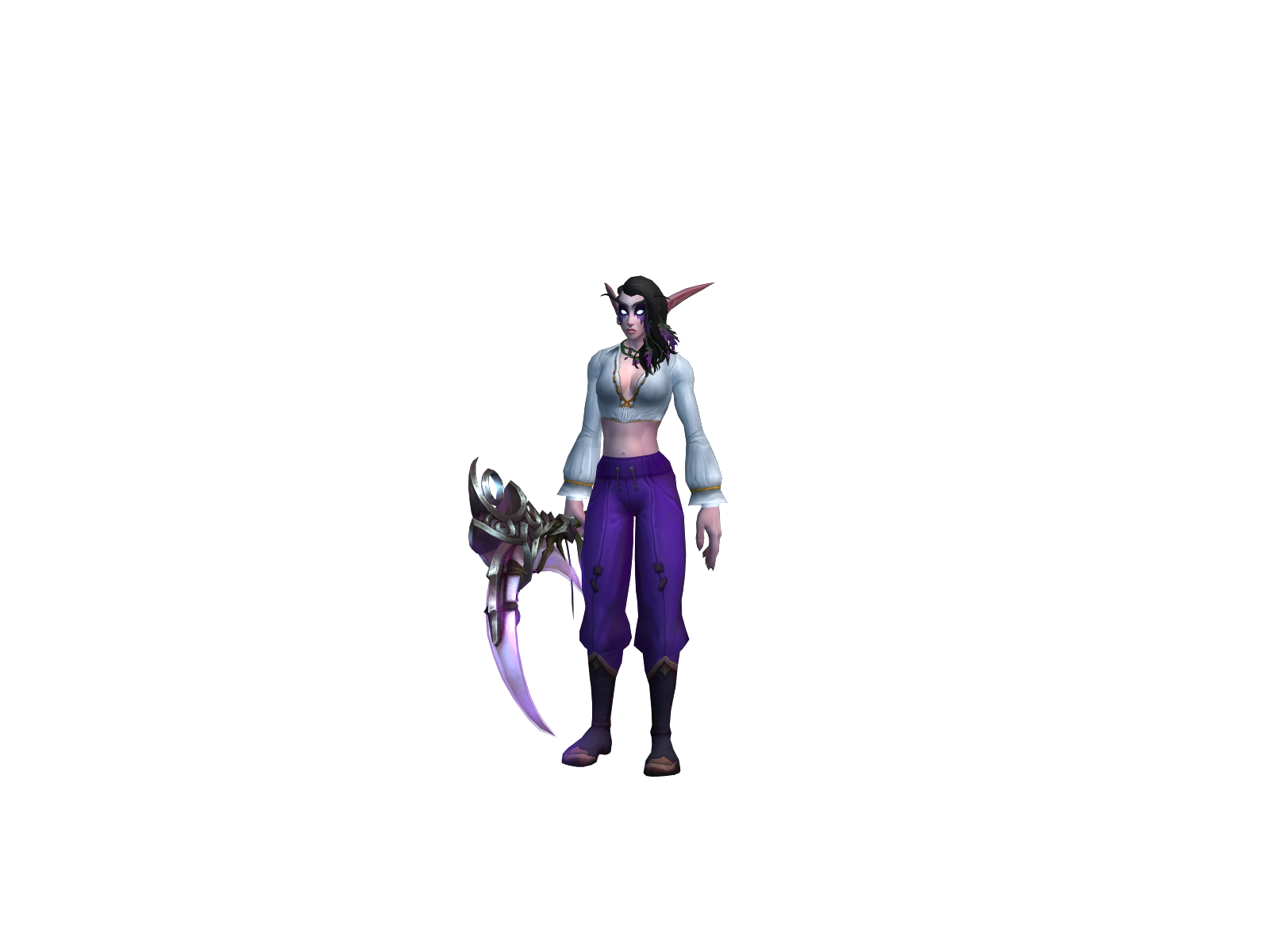Krovah 3D character render