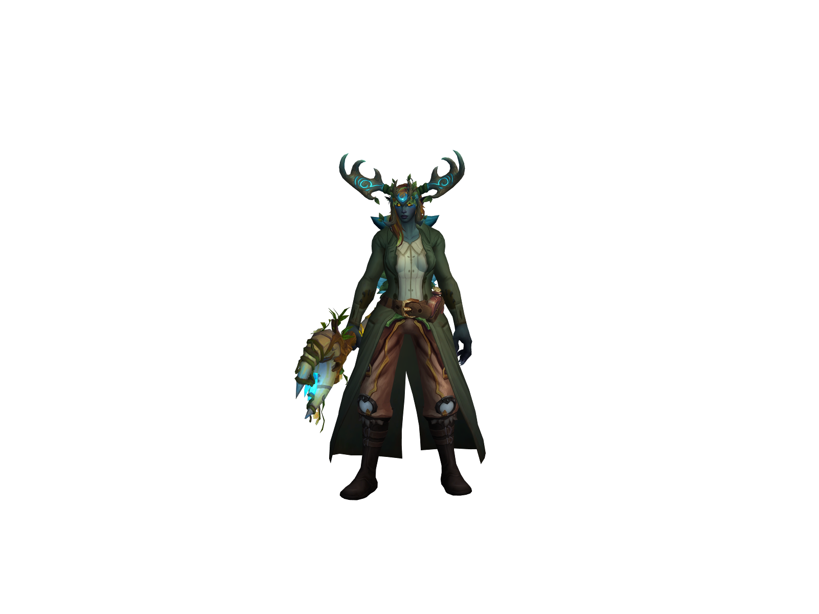 Lohnui 3D character render