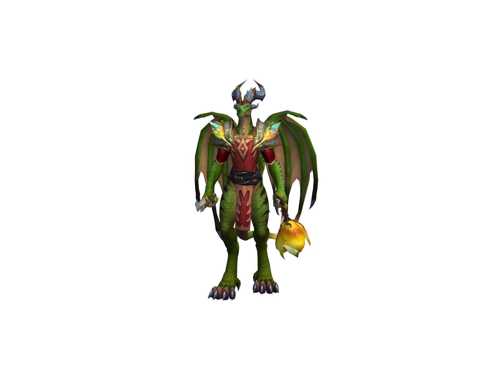 Saintpablox 3D character render