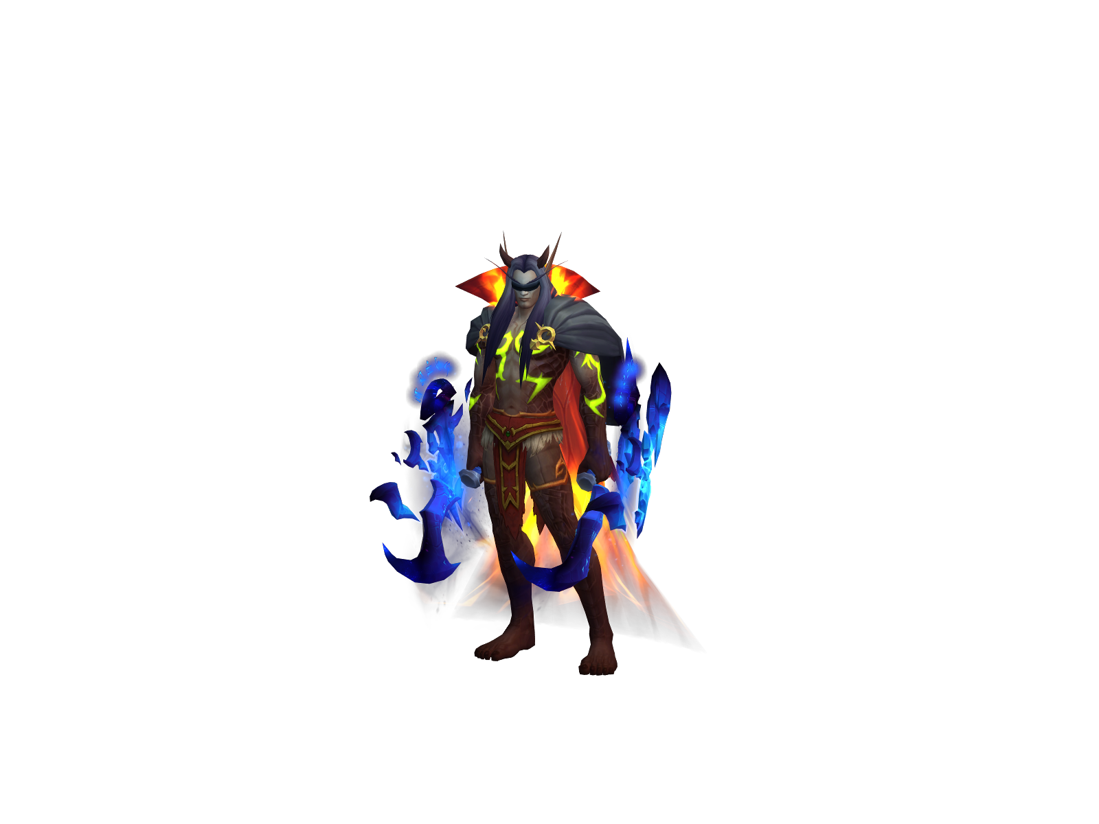Anoobember 3D character render