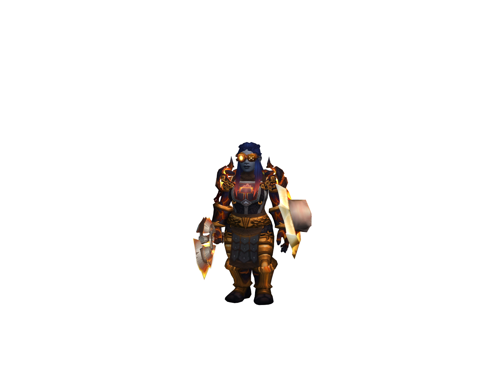 Randysham 3D character render