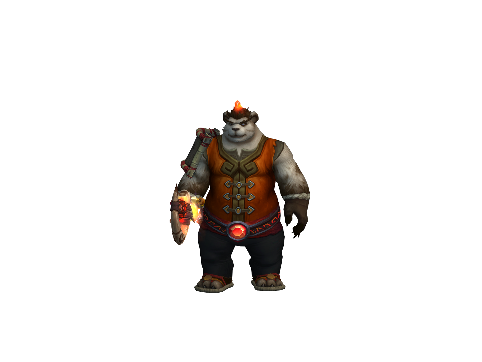 Akizatsuki 3D character render