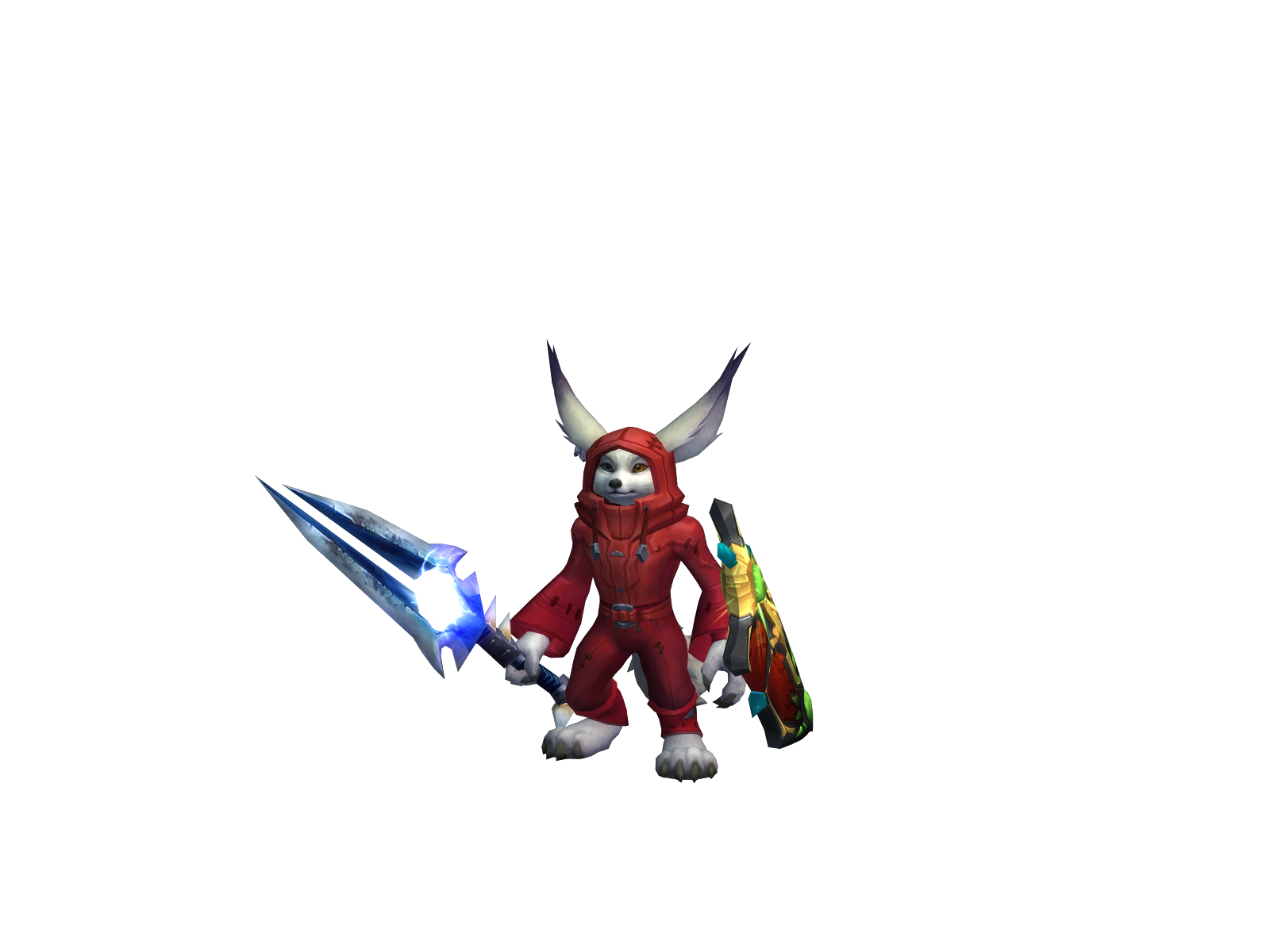 Lvbu 3D character render