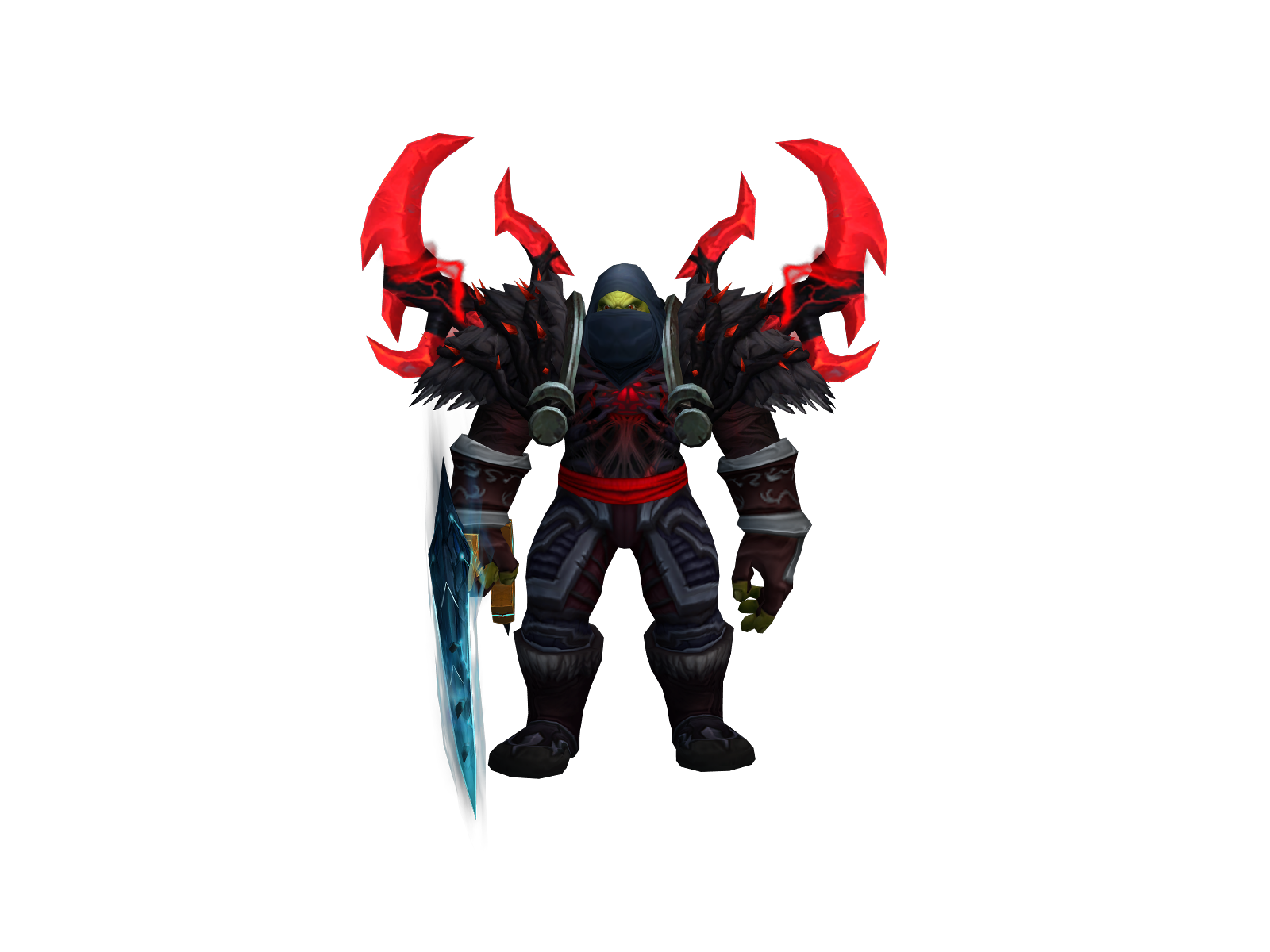 Khanman 3D character render