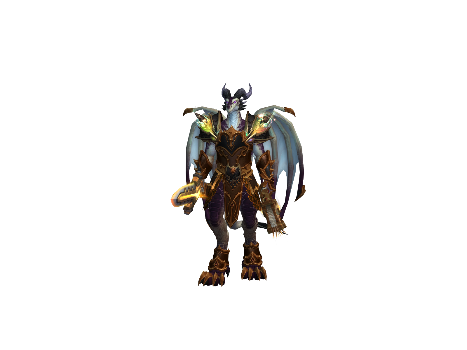 Dracdozer 3D character render