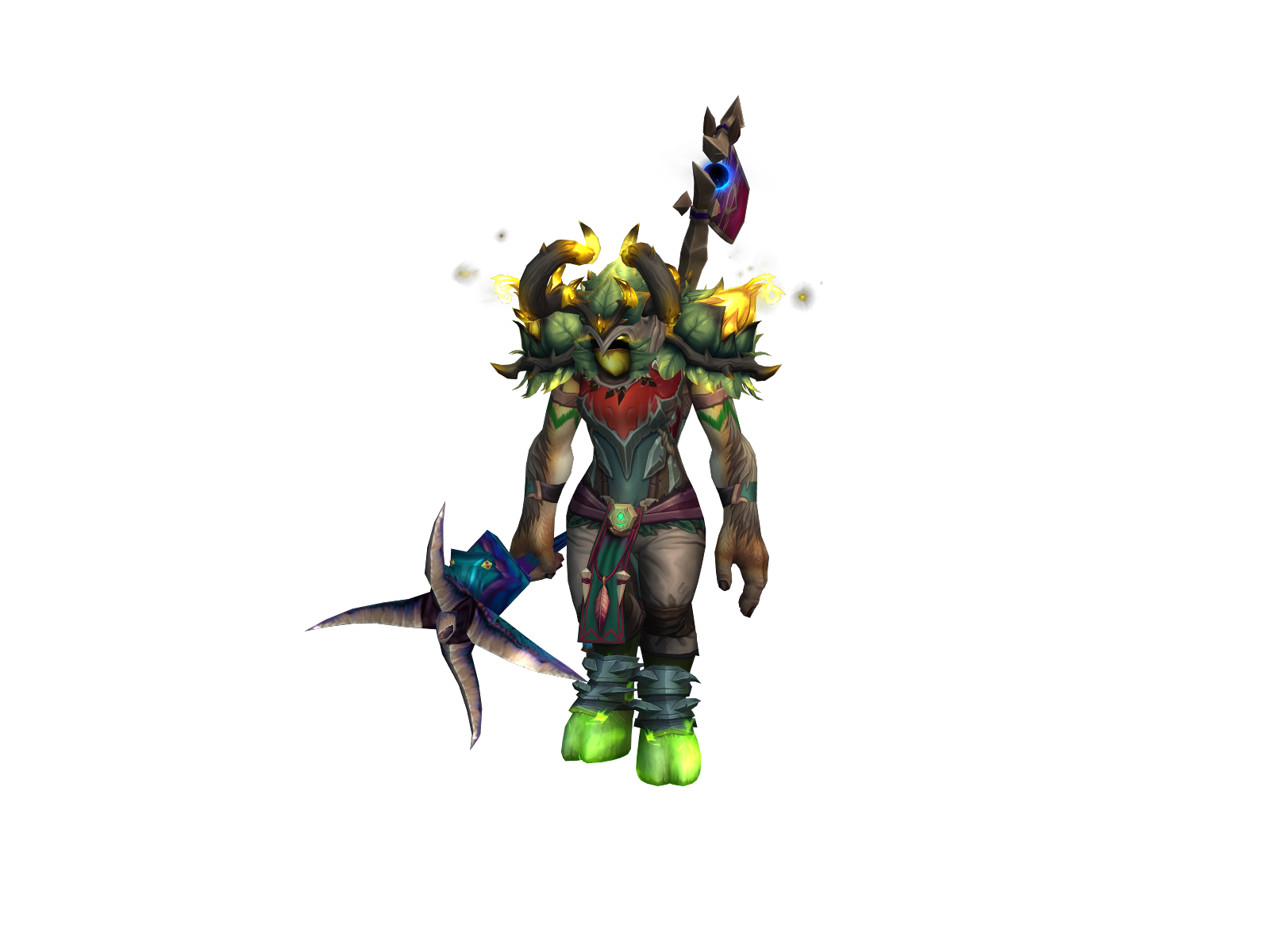 Goochiimane 3D character render