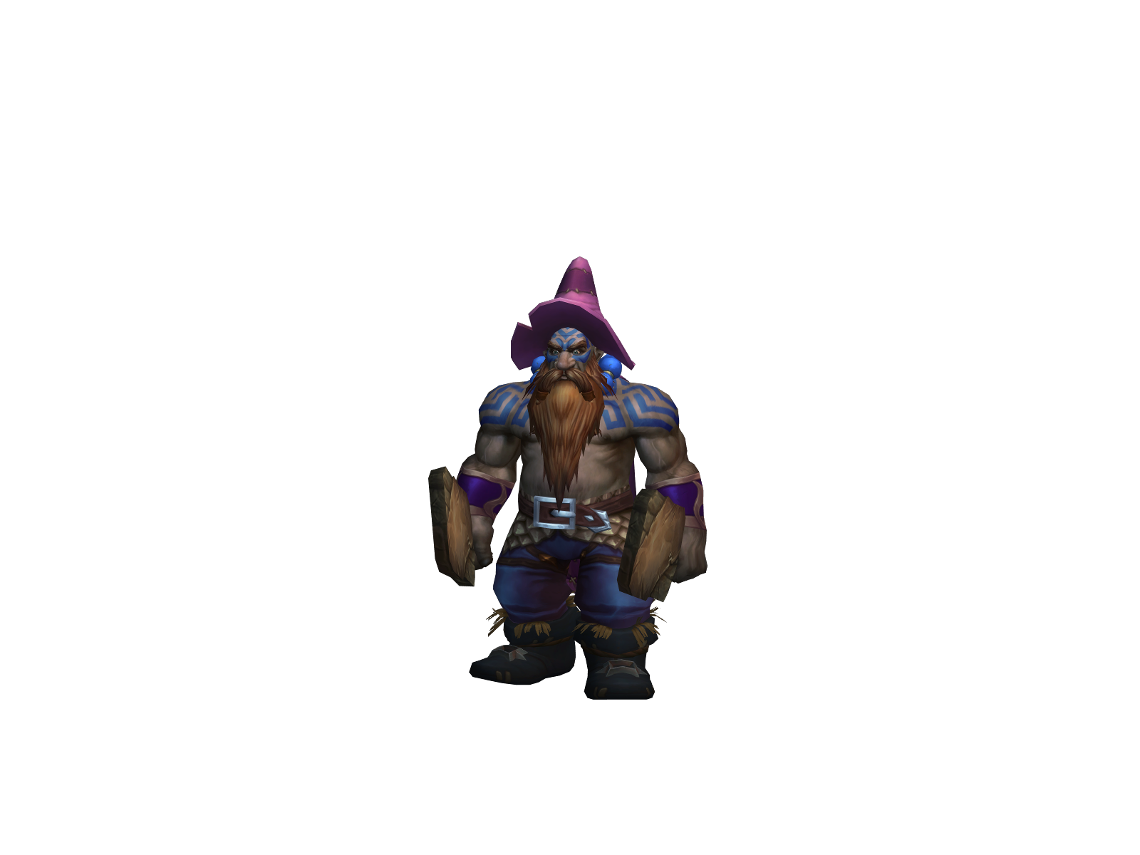Shamandchz 3D character render