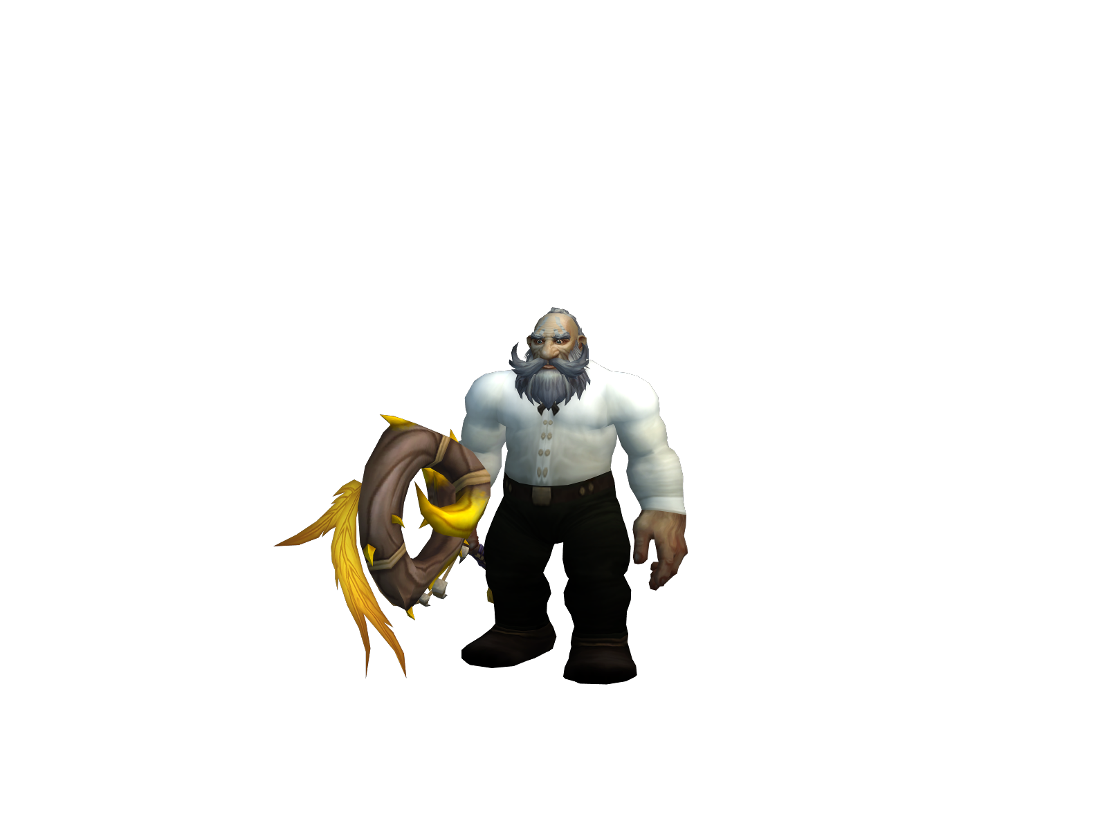 Pajjah 3D character render