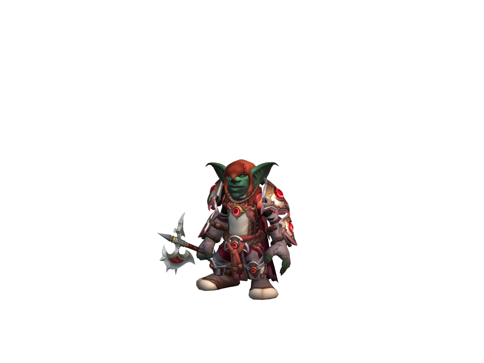 Nitedarer 3D character render