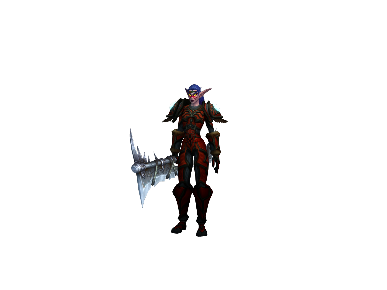 Sqwippy 3D character render