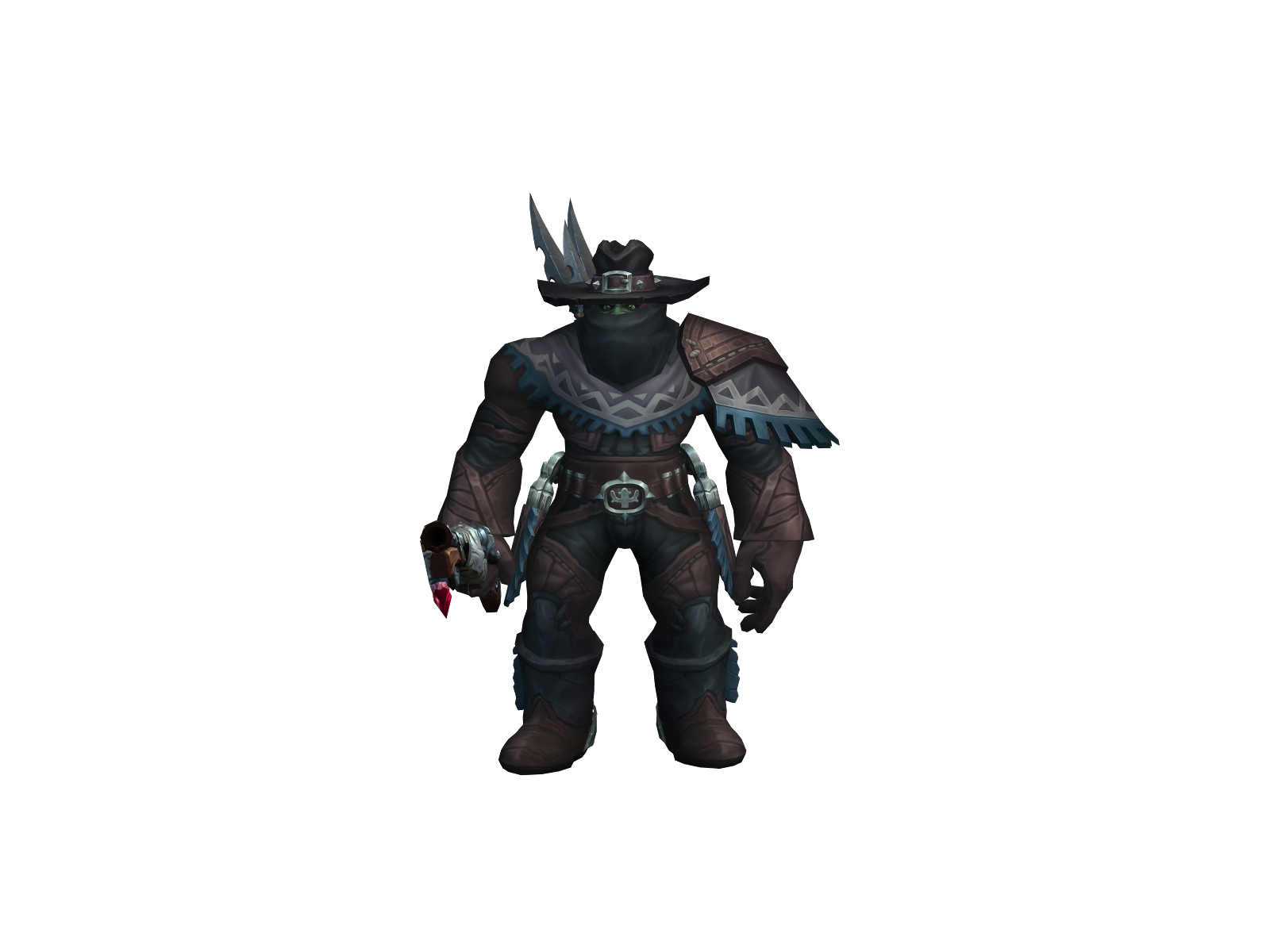 Unmalhunt 3D character render