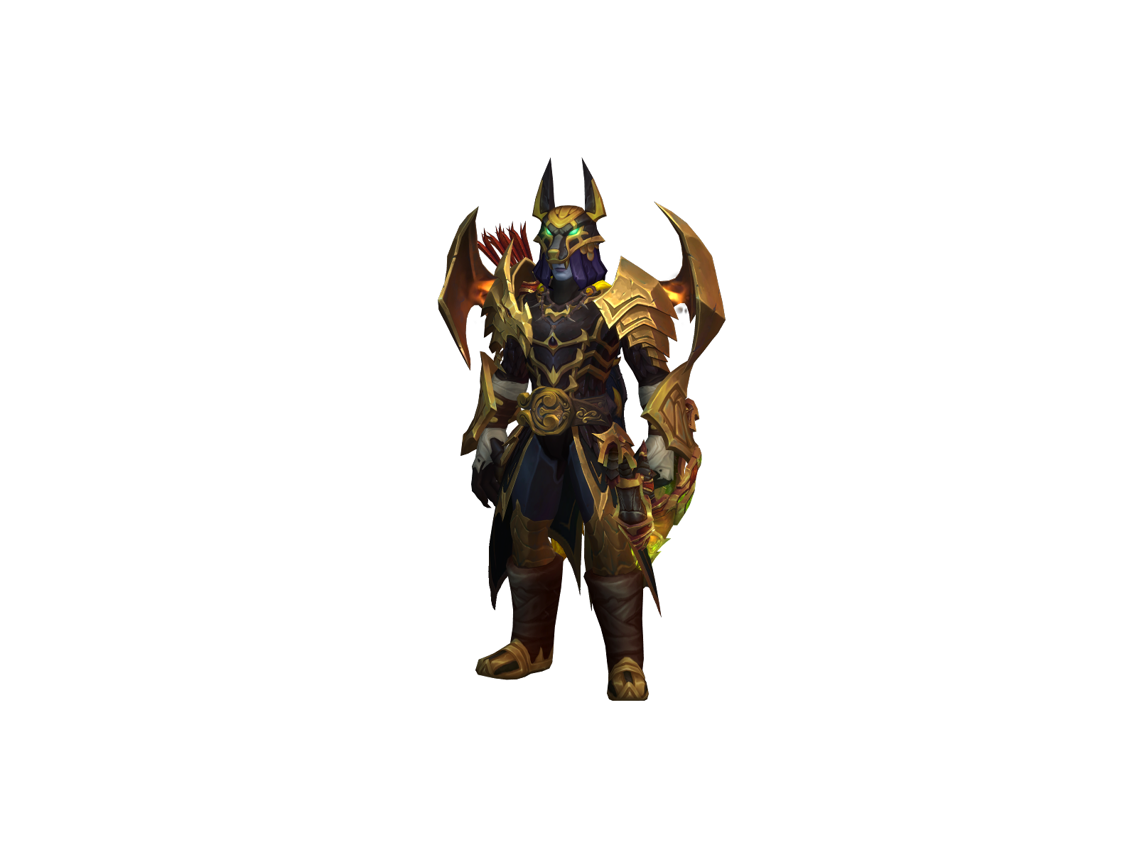 Cröss 3D character render