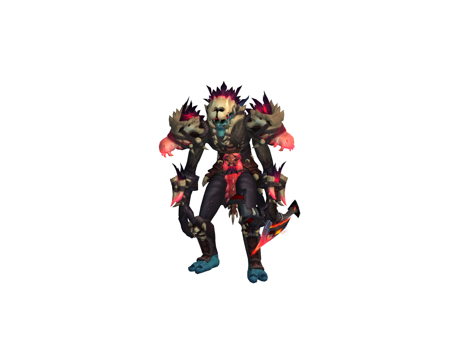 Xplodinarose 3D character render
