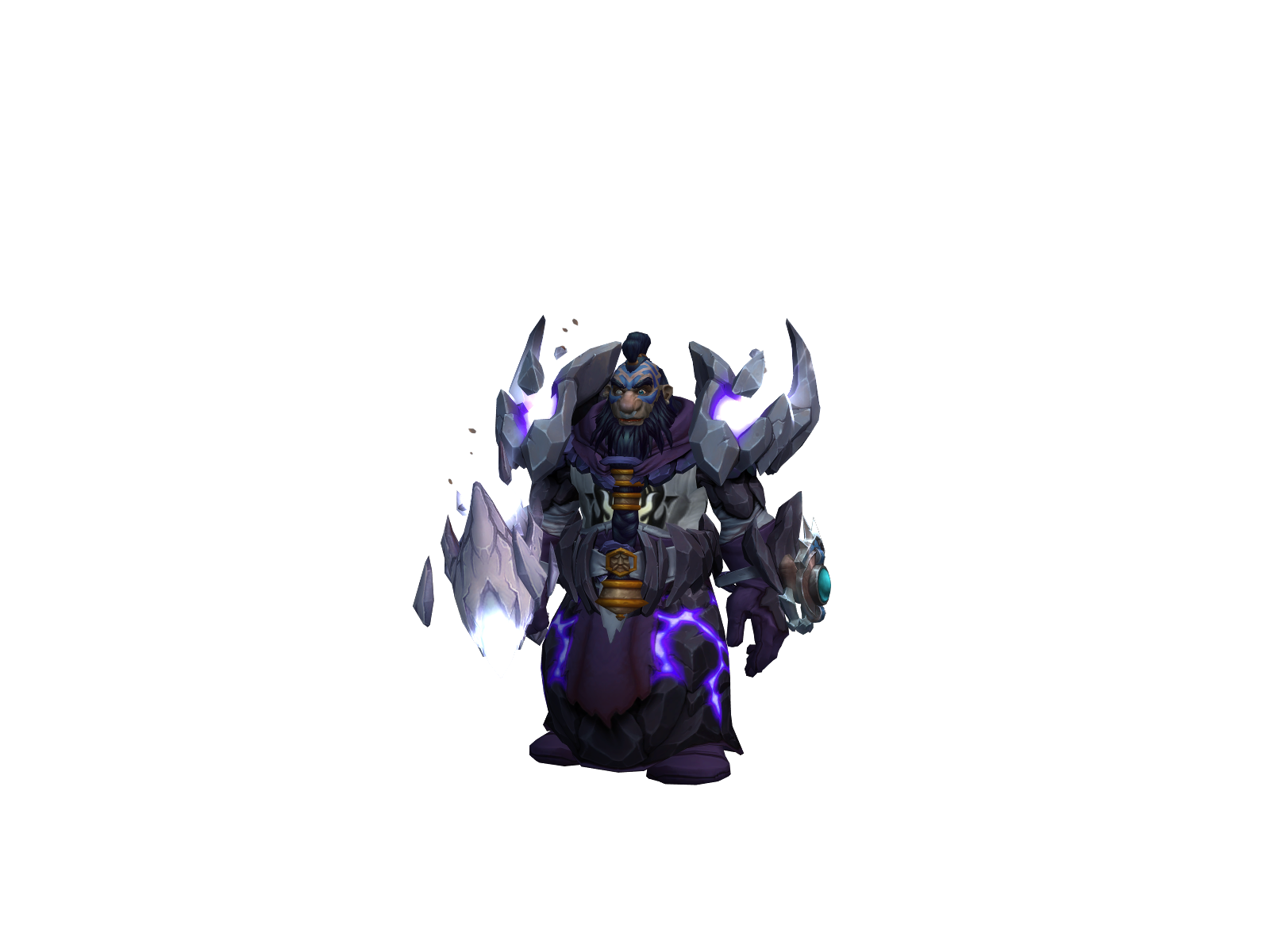 Mephsham 3D character render