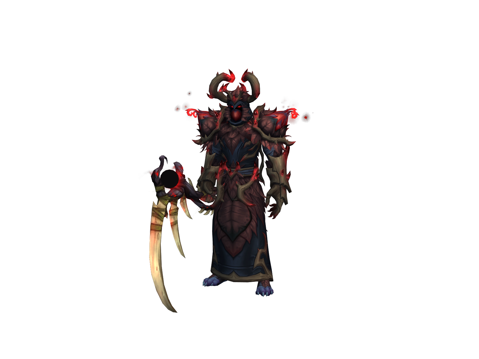 Fawcett 3D character render