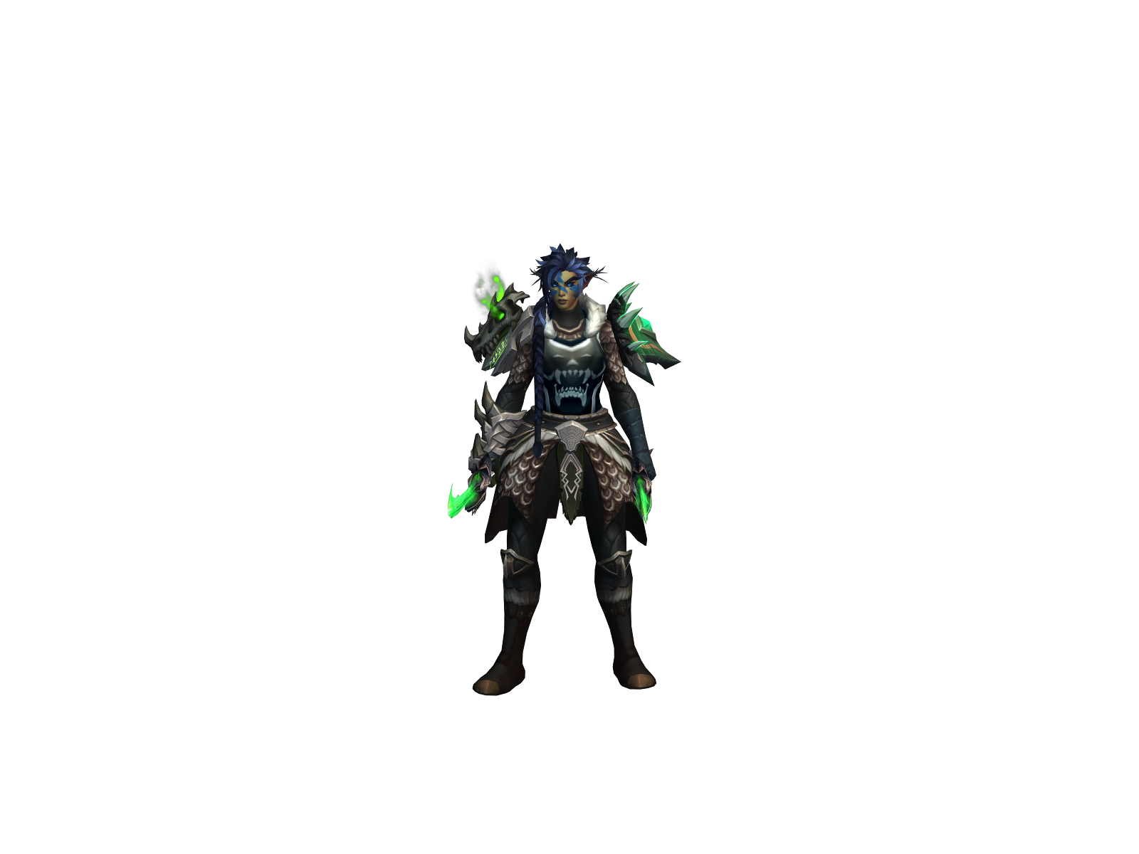 Infzodd 3D character render