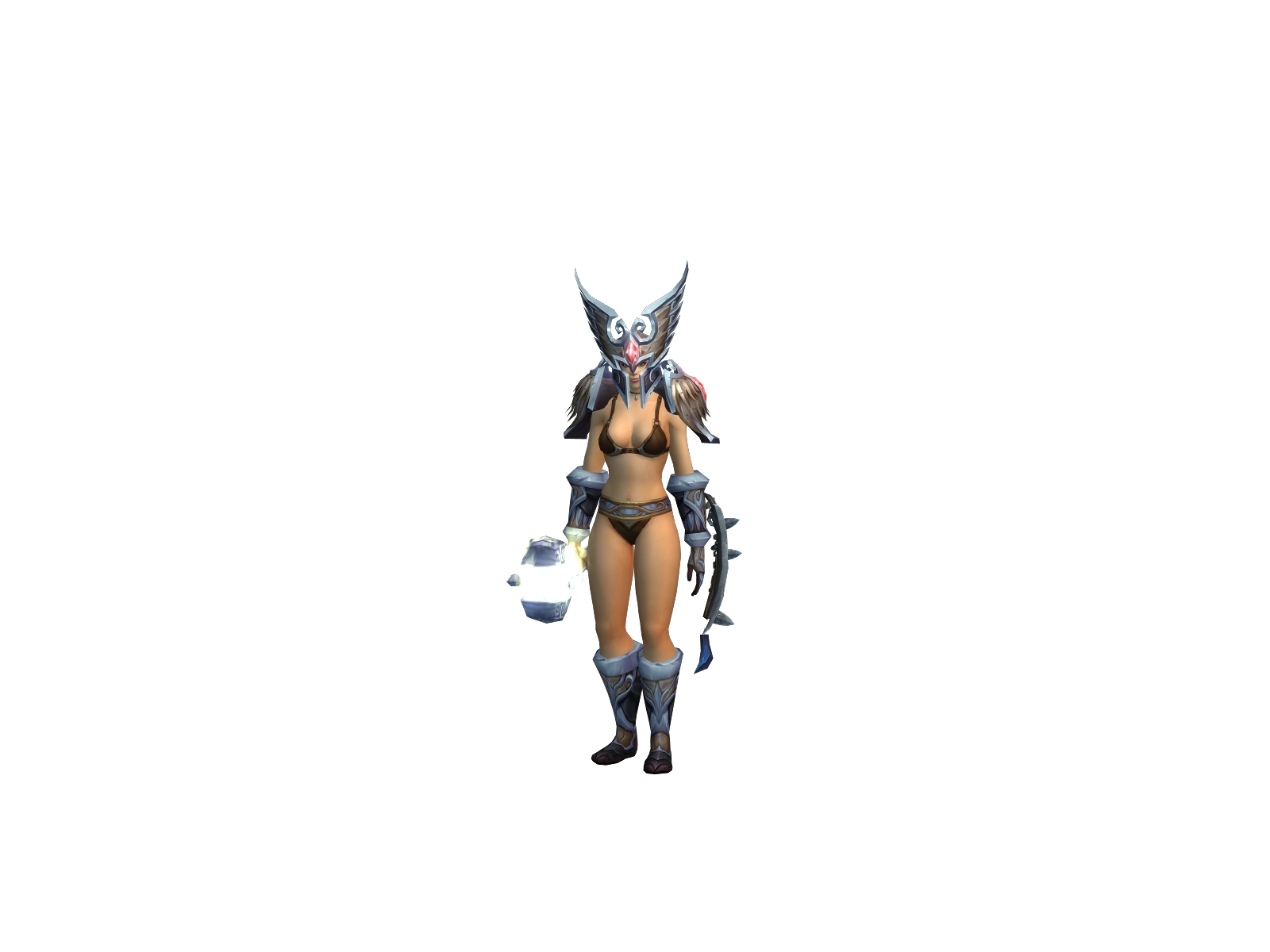 Felecity 3D character render
