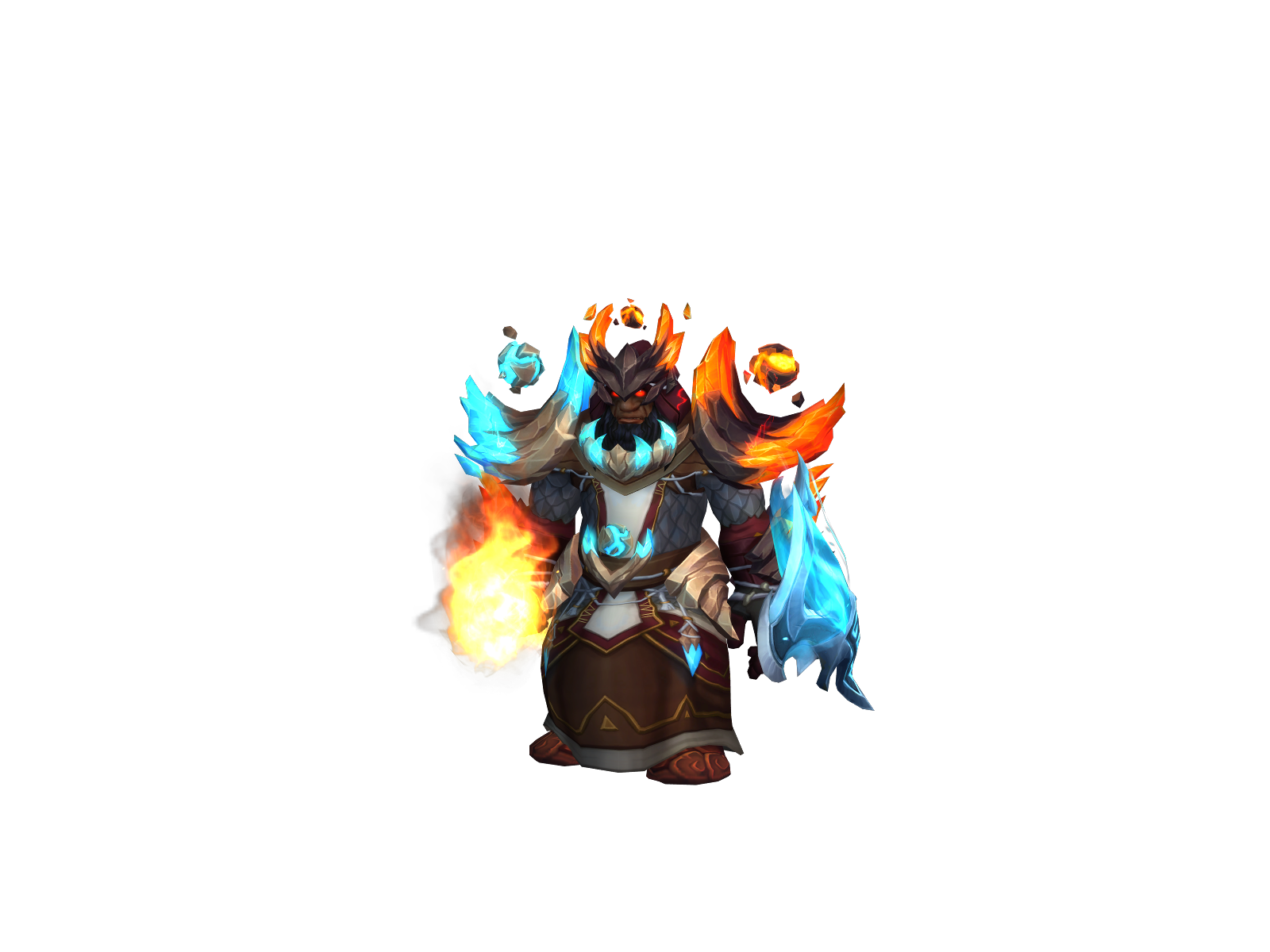 Aküma 3D character render