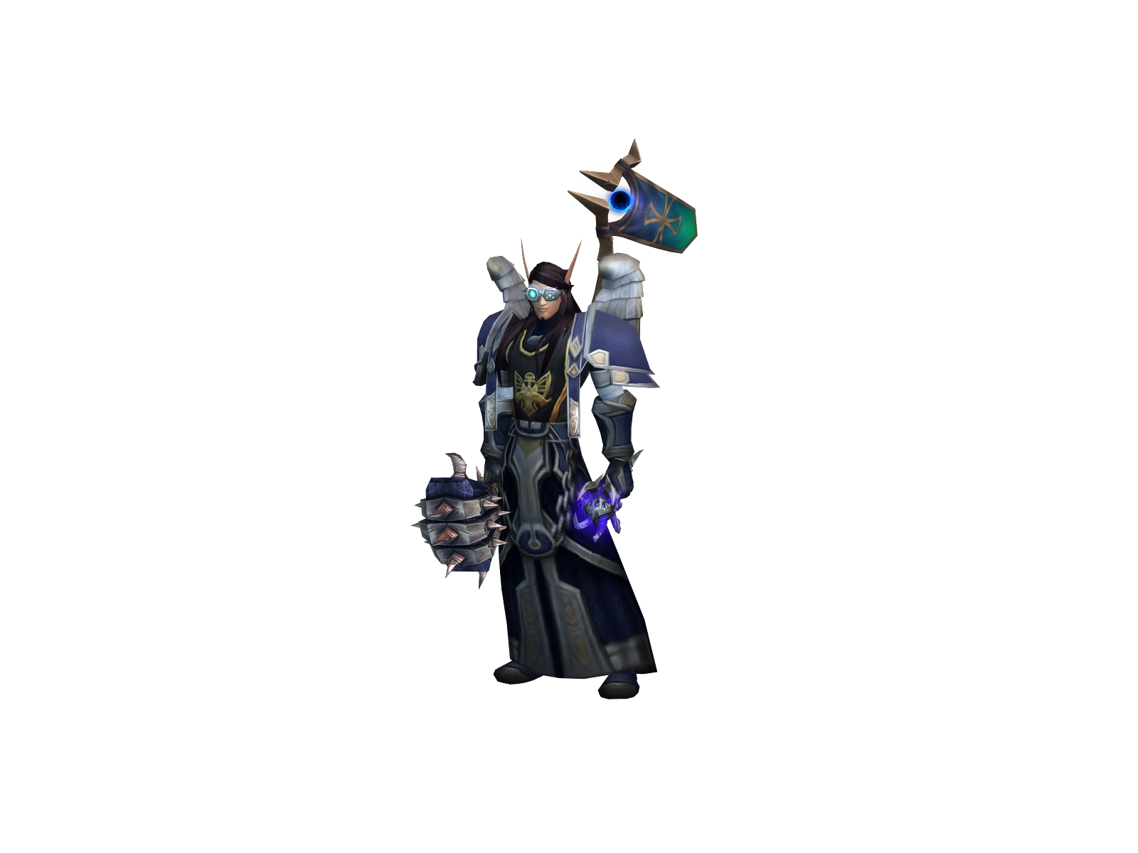 Saoti 3D character render
