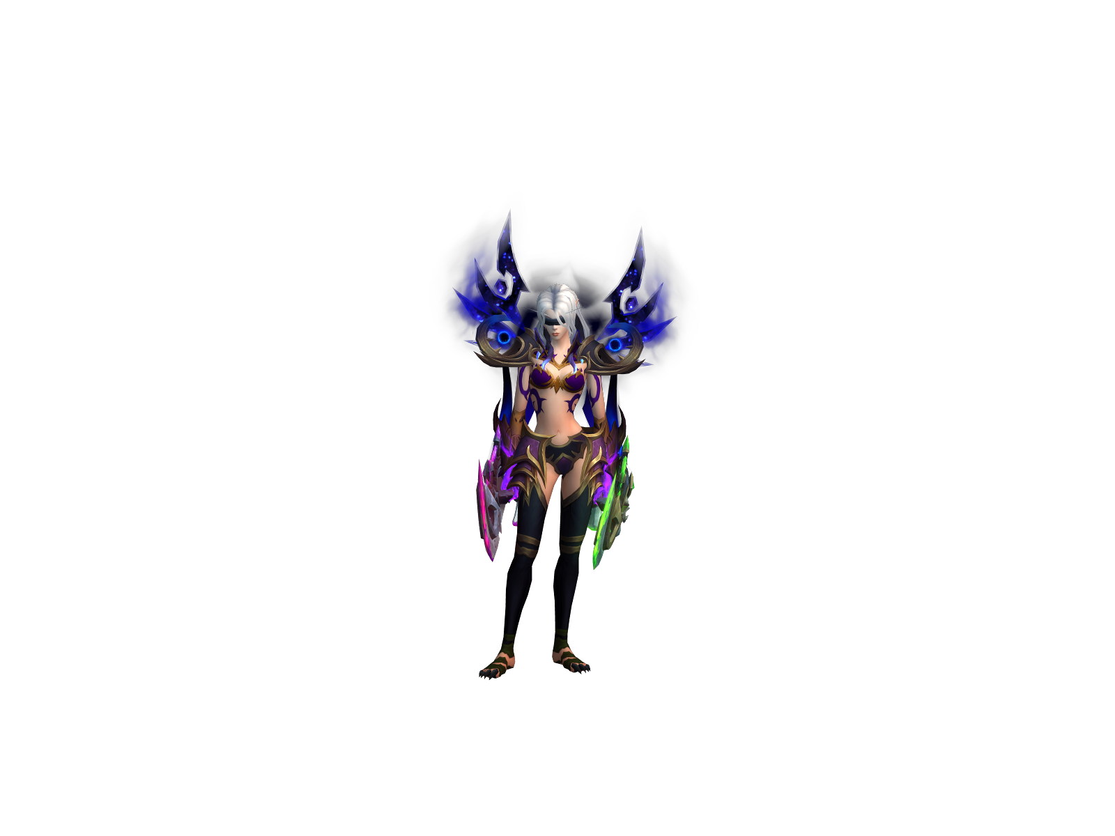 Magaras 3D character render