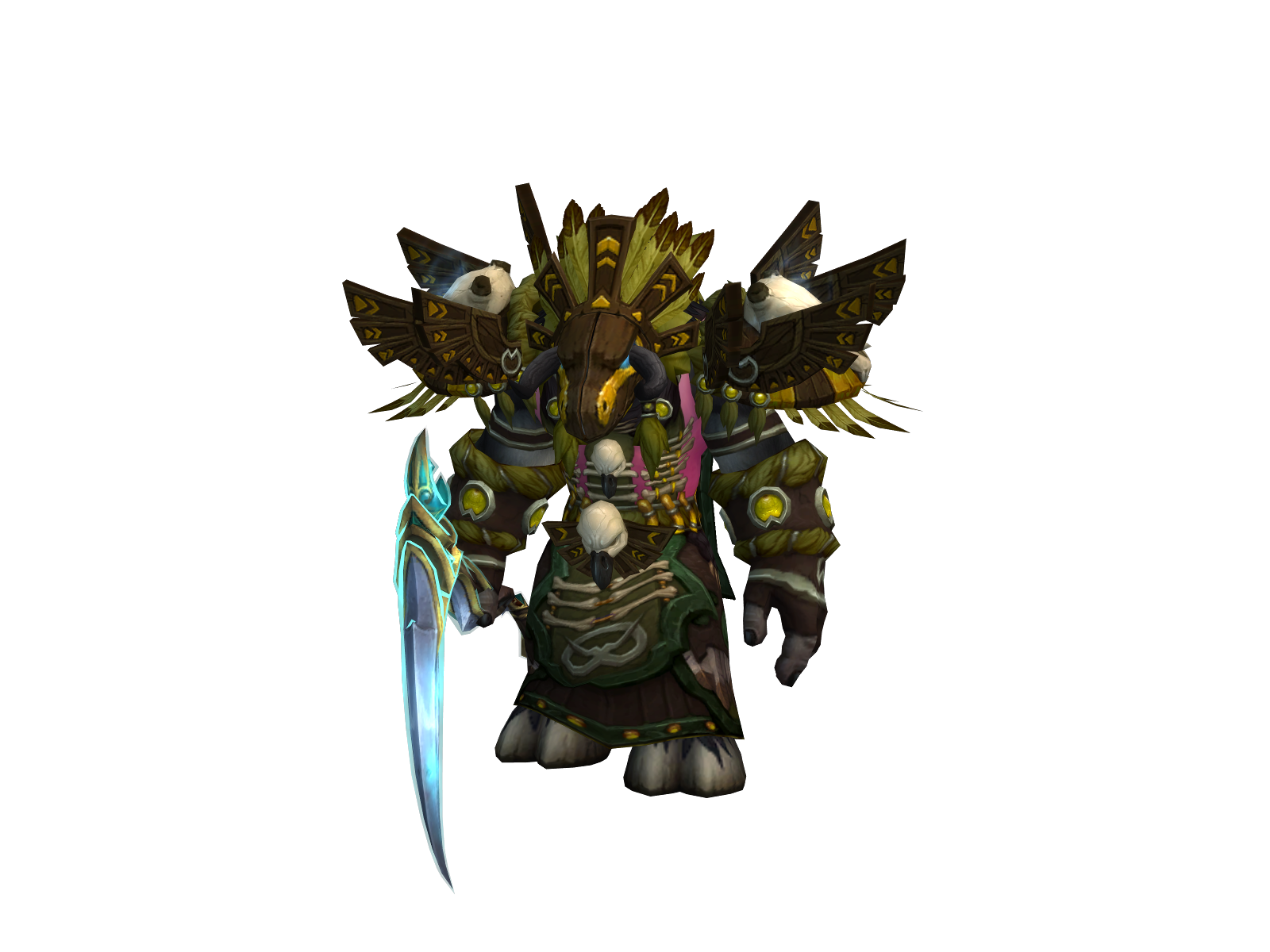 Ciph 3D character render