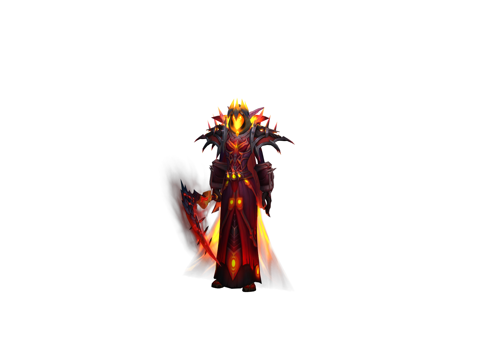 Arcanebang 3D character render