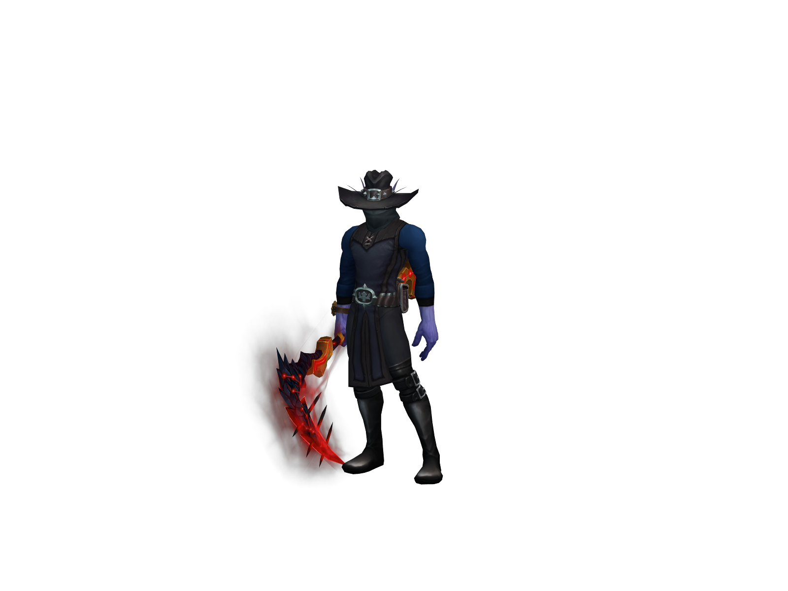Darksmell 3D character render