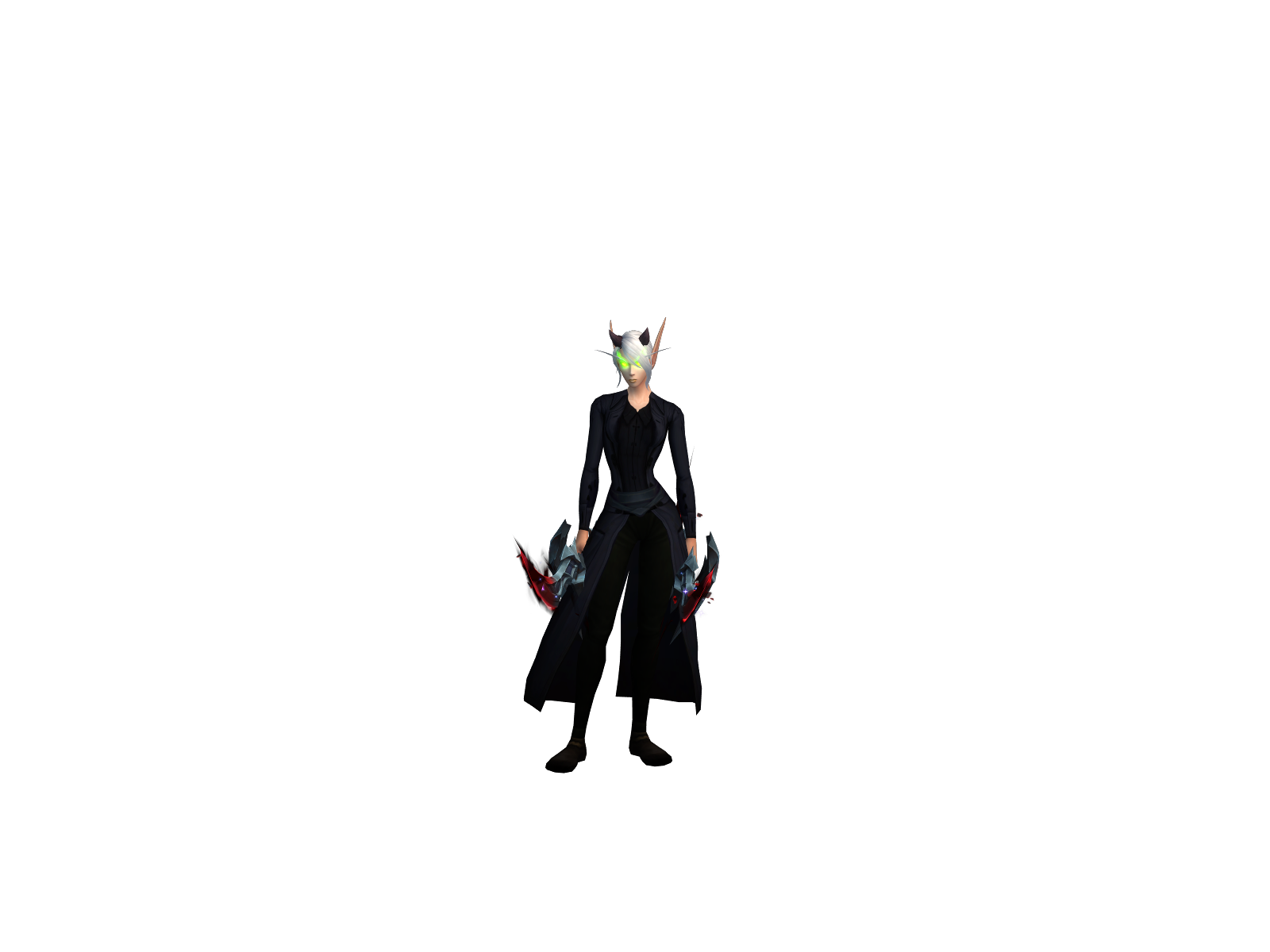 Darklool 3D character render