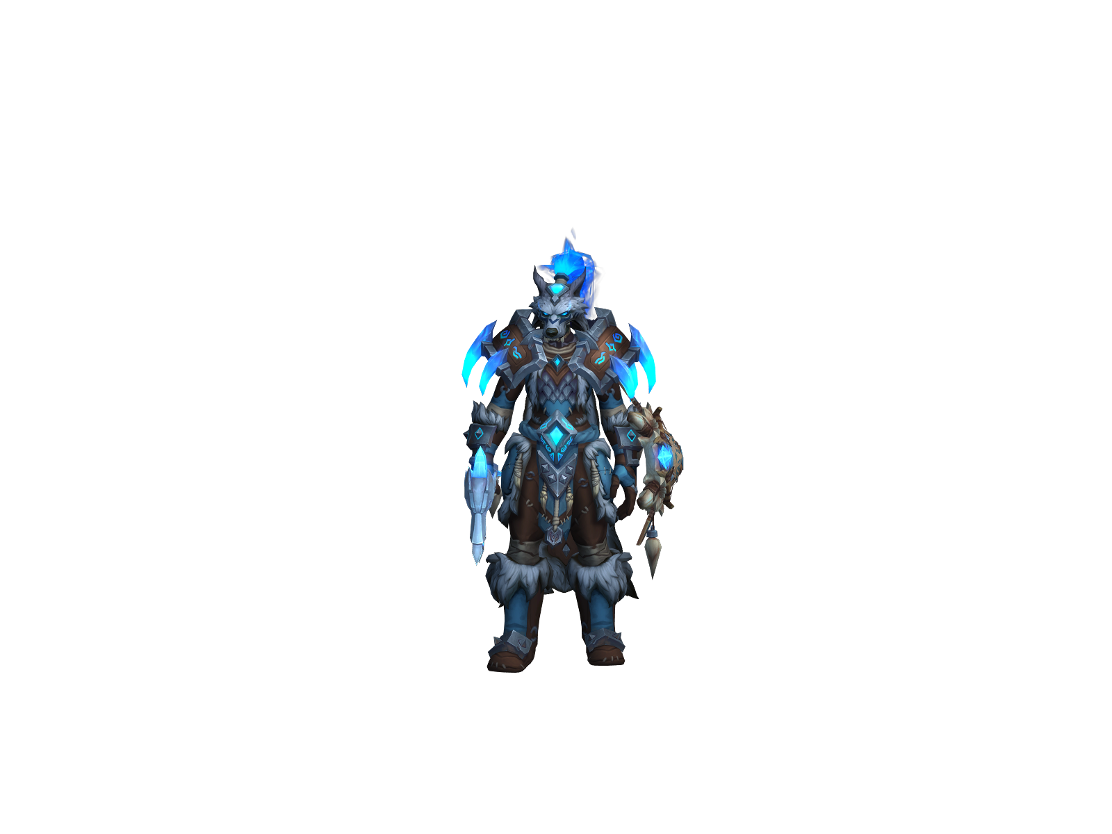 Obsidiangale 3D character render