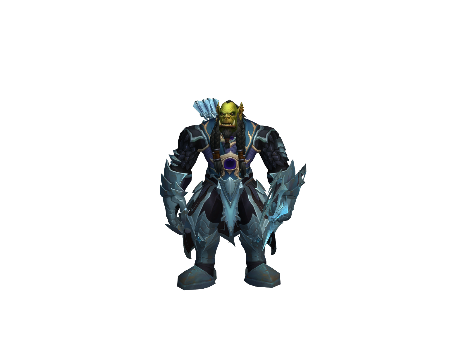 Vexrin 3D character render