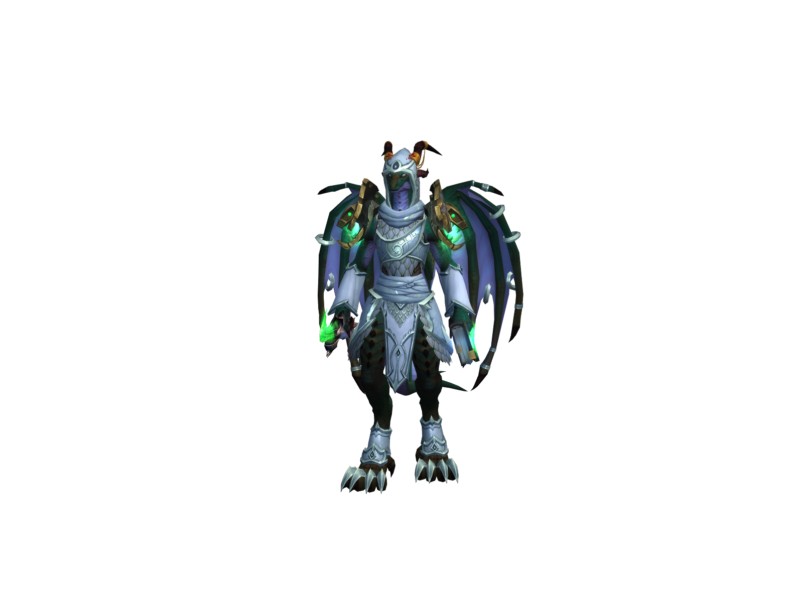 Débra 3D character render