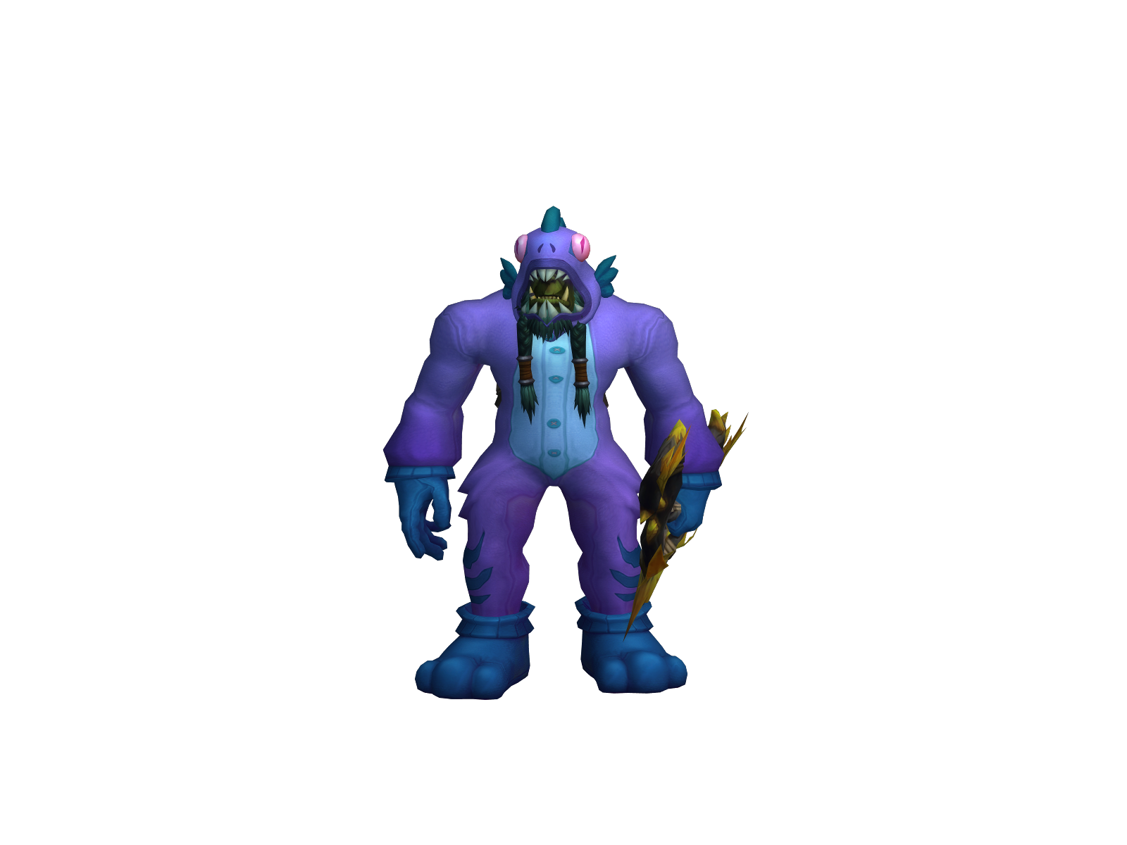 Dangery 3D character render
