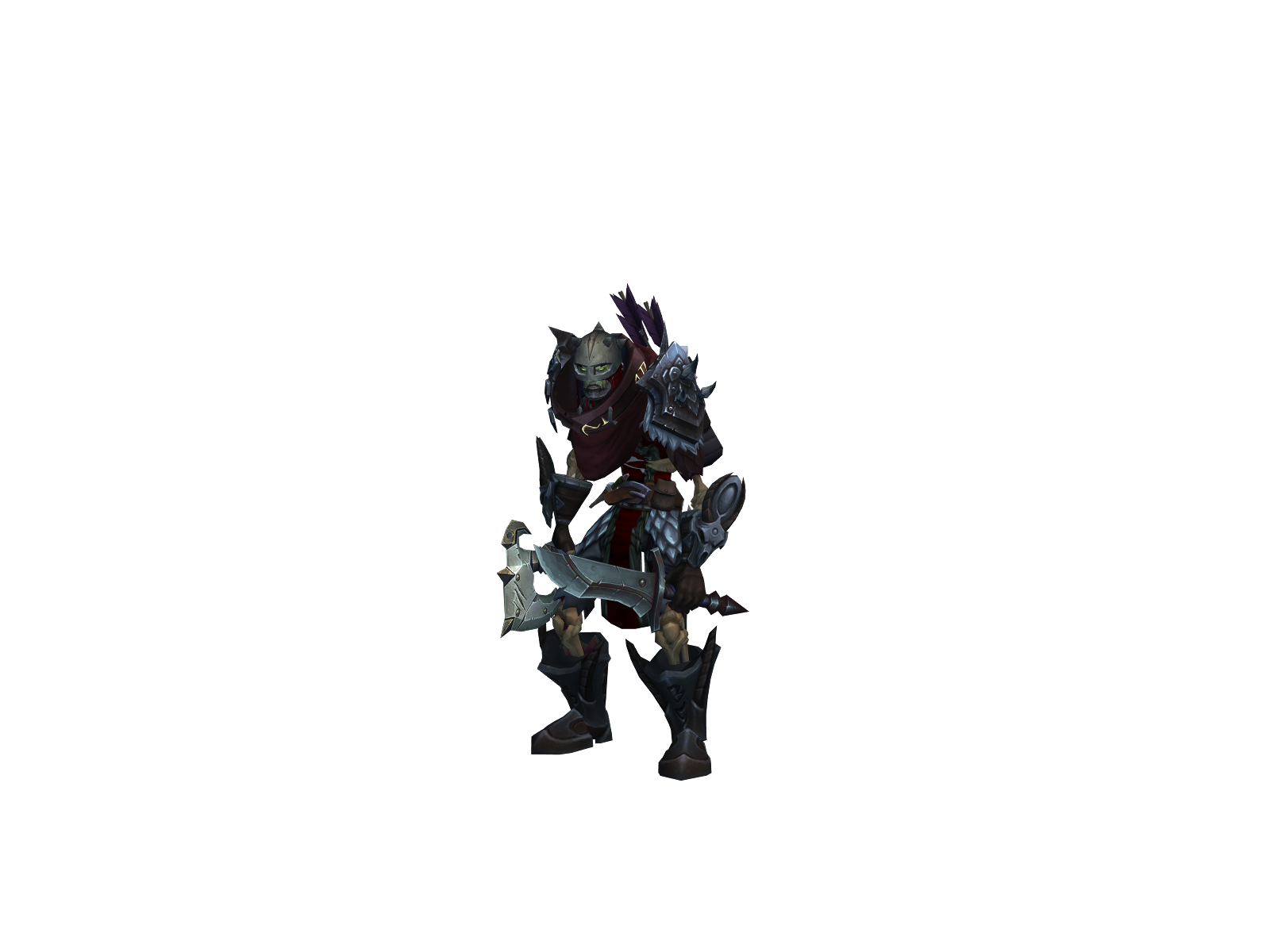 Hurlz 3D character render