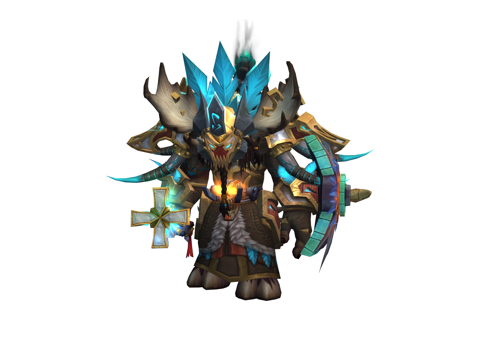 Tashhi 3D character render