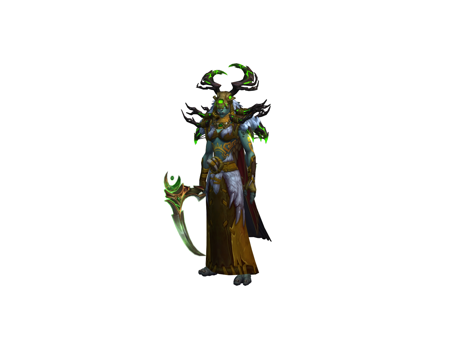 Exalty 3D character render