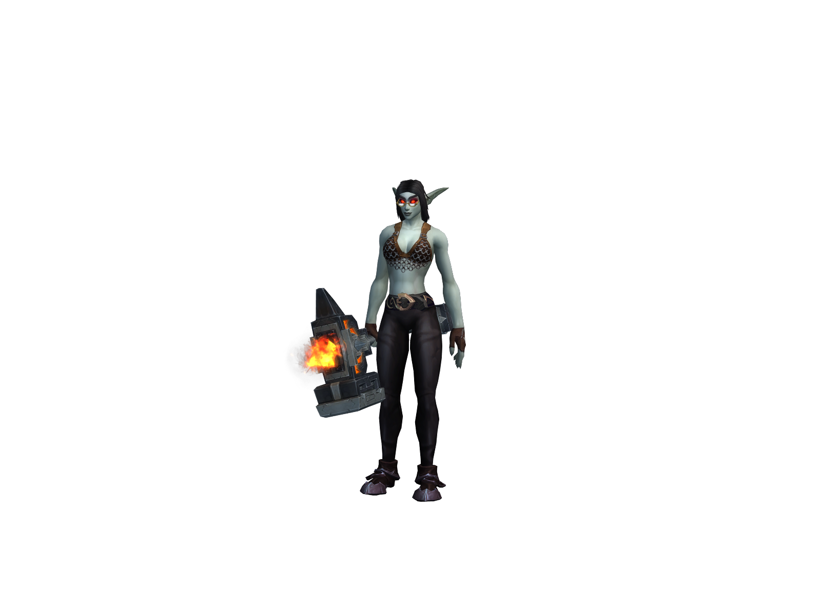 Hingqiang 3D character render