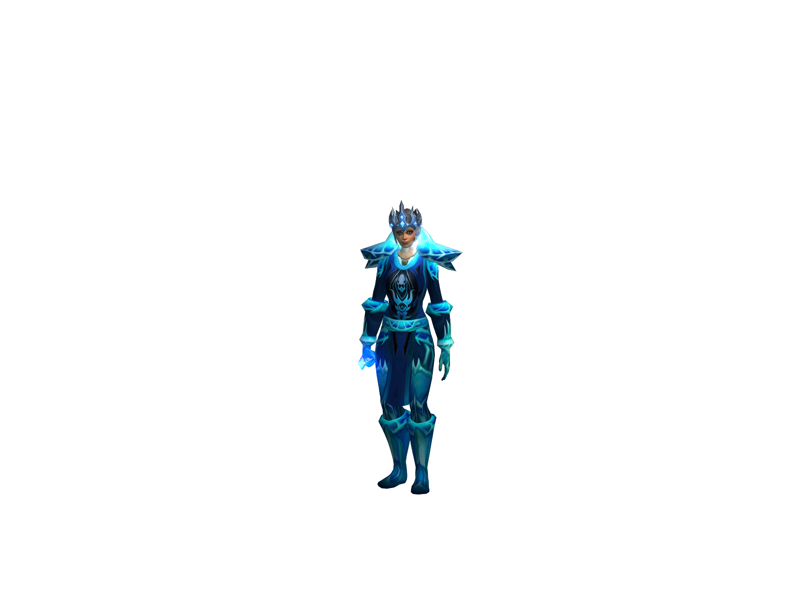 Auwarrior 3D character render