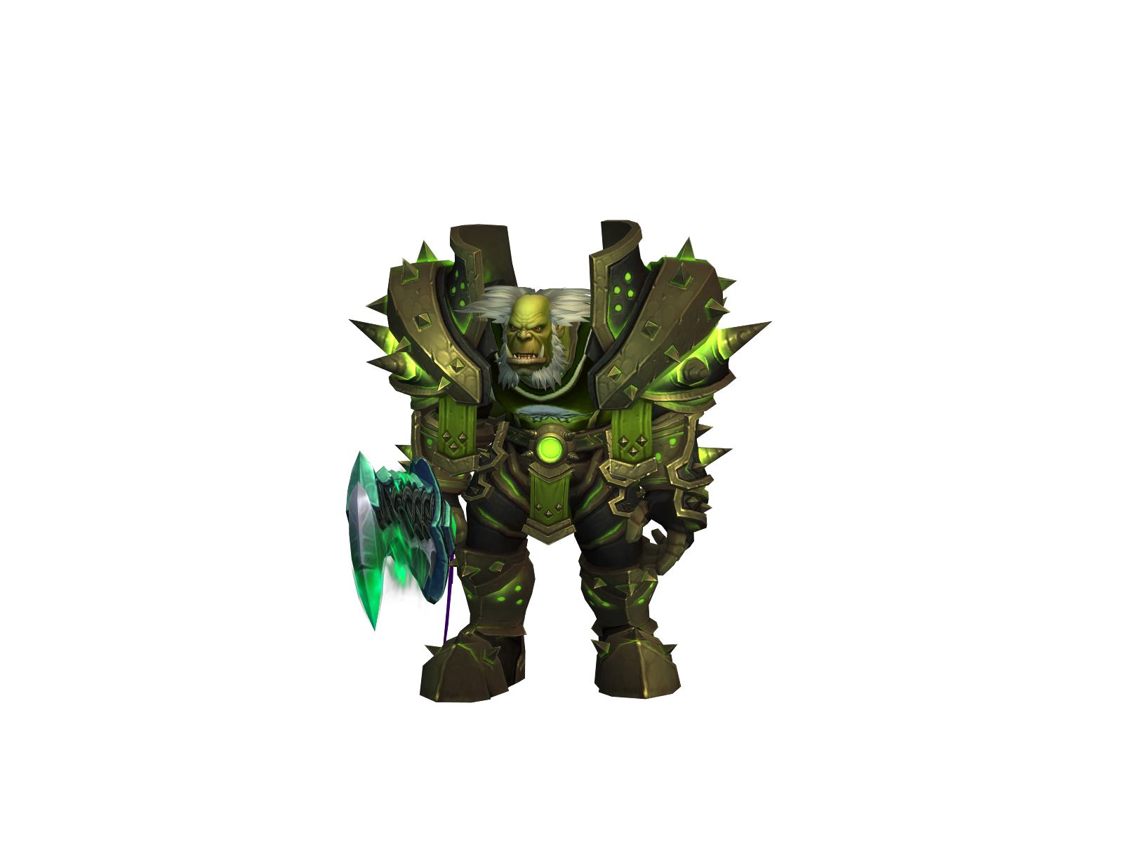 Geoffbringer 3D character render