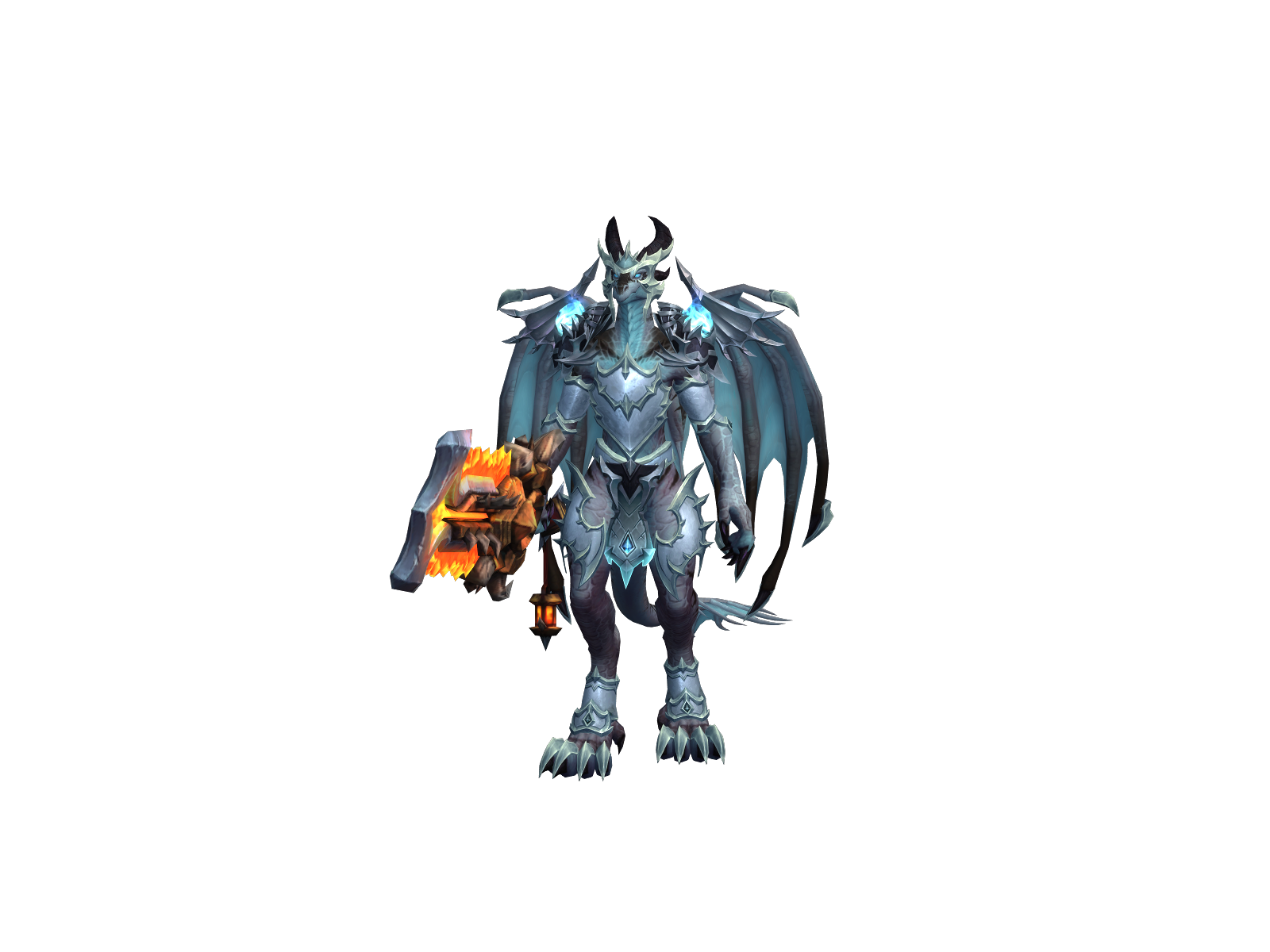 Fruitydragon 3D character render