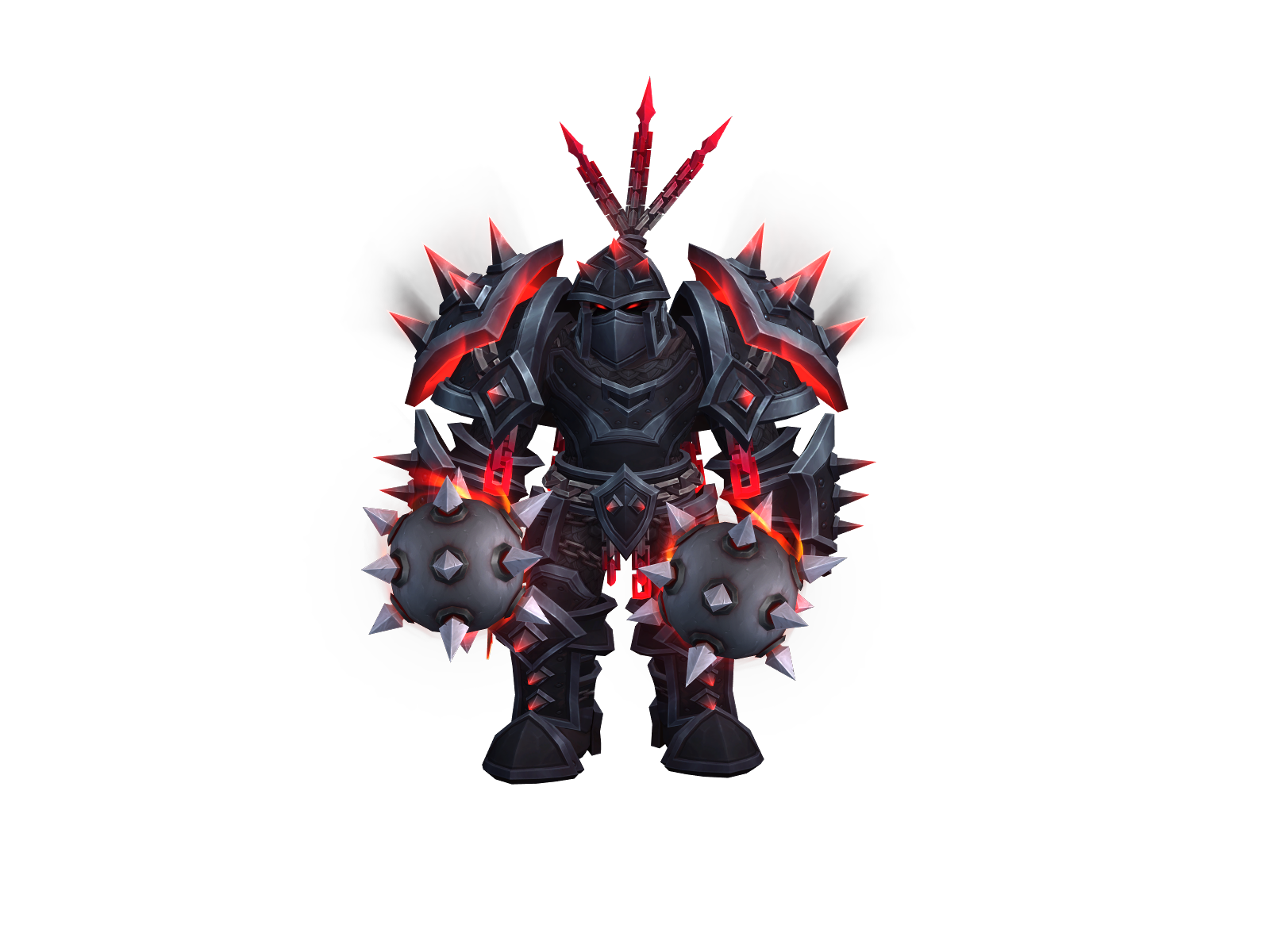 Gutrid 3D character render