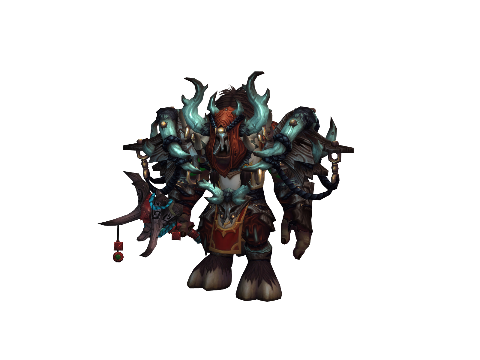 Ànxìety 3D character render