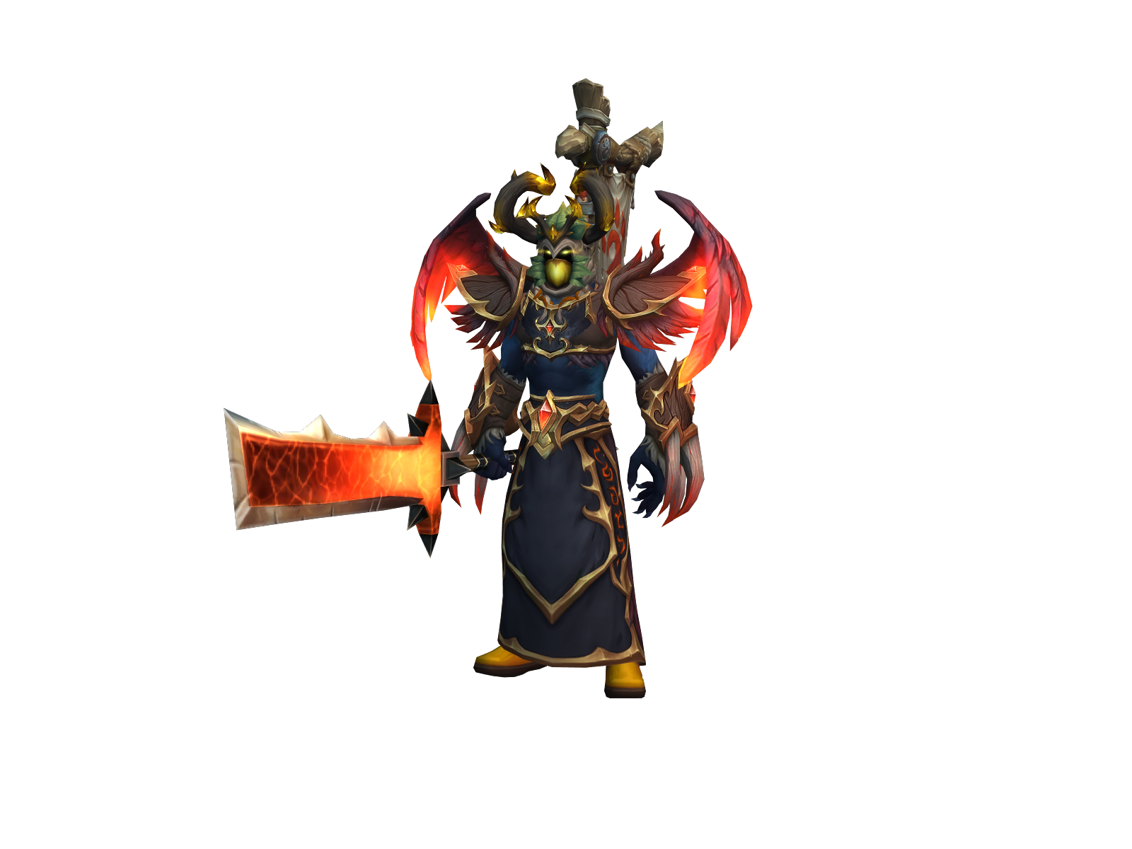 Allydruid 3D character render
